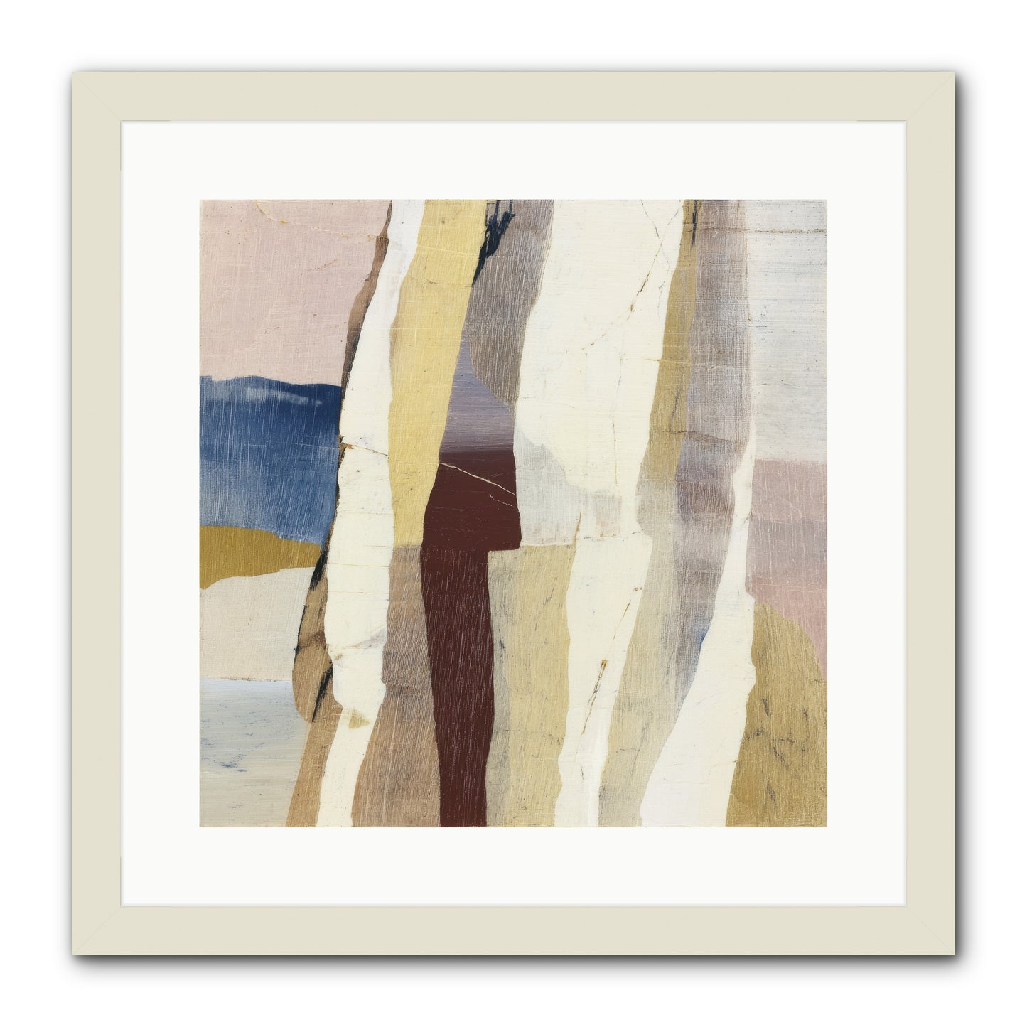 Aether No.1 -- Framed Print - White 16x16