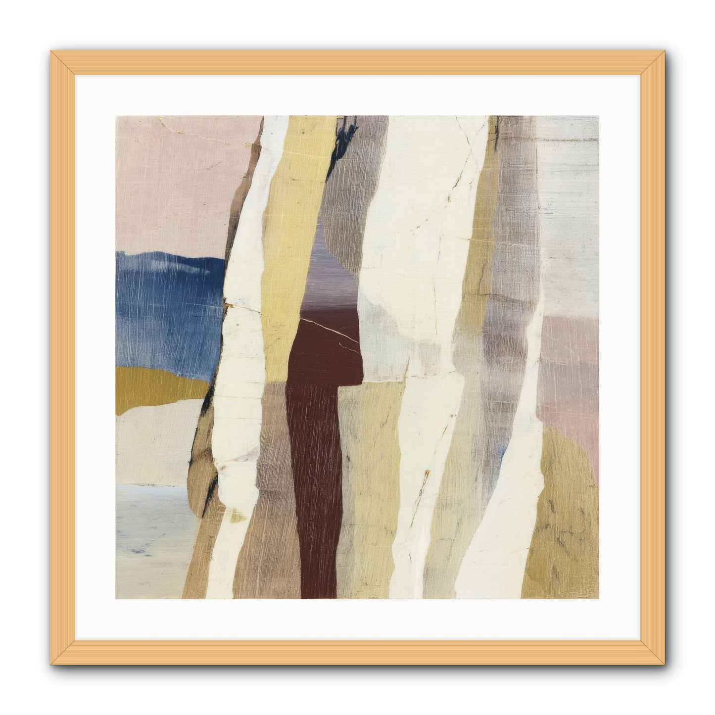 Aether No.1 -- Framed Print - Natural 24x24