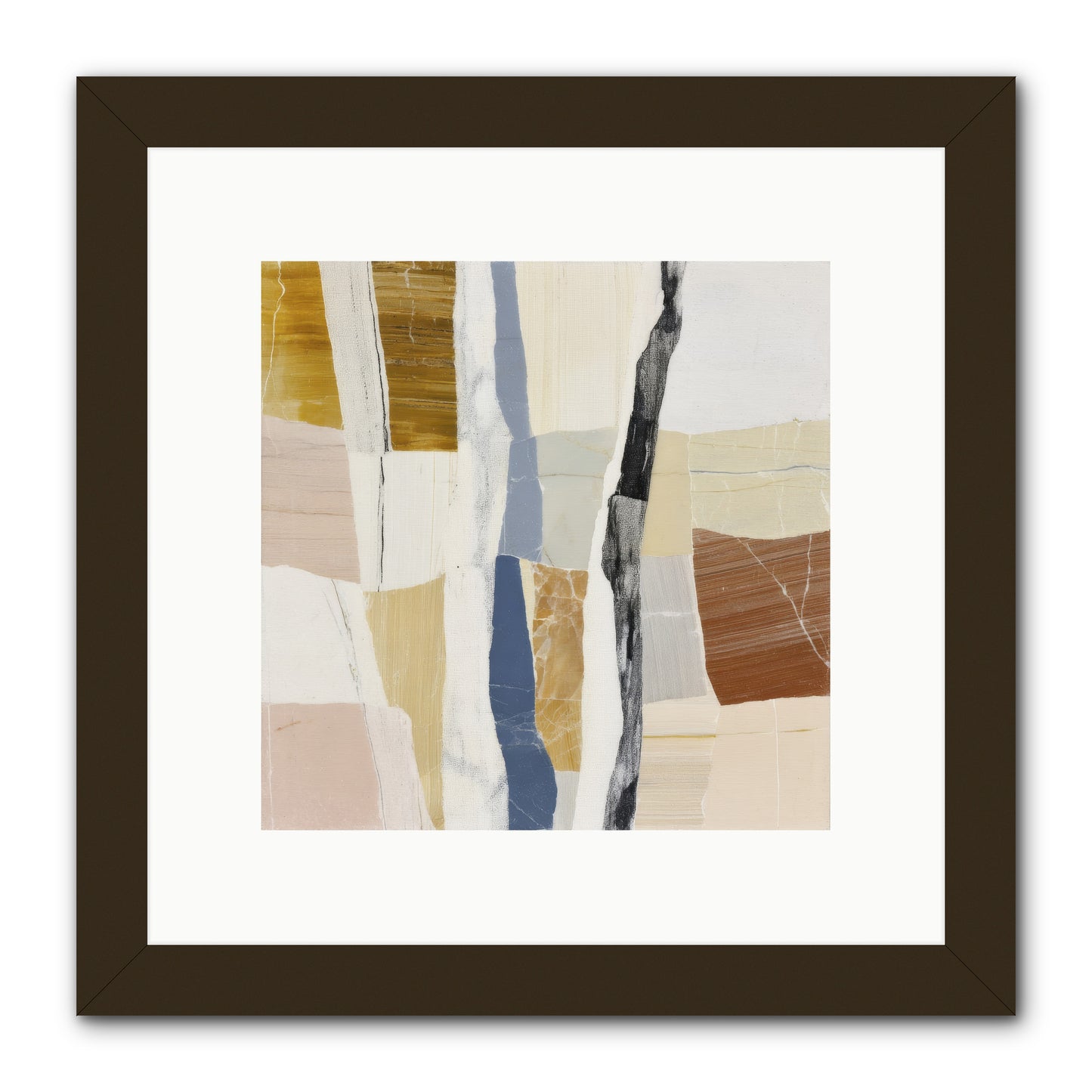 Aether No.2 -- Framed Print - Black 10x10