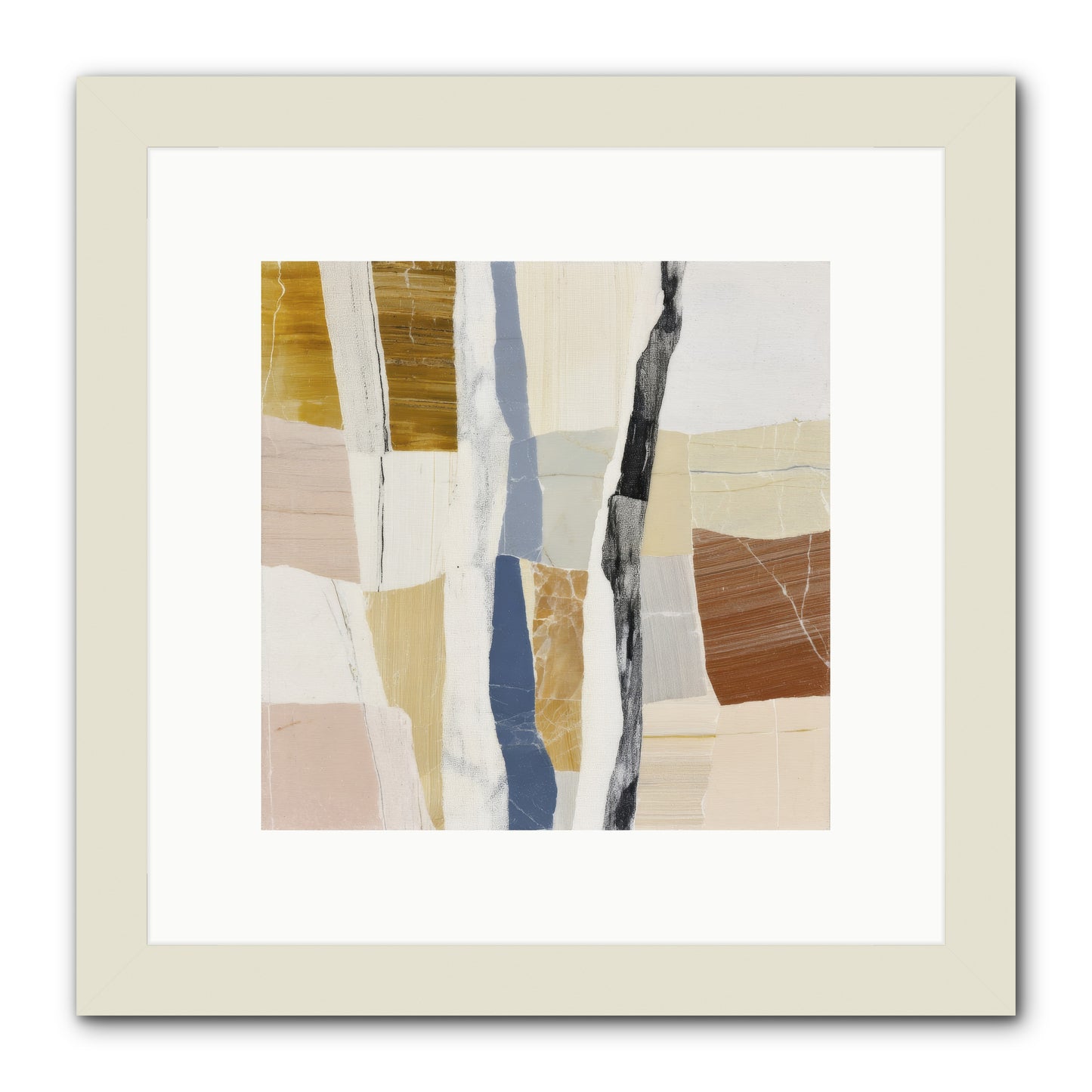 Aether No.2 -- Framed Print - White 10x10