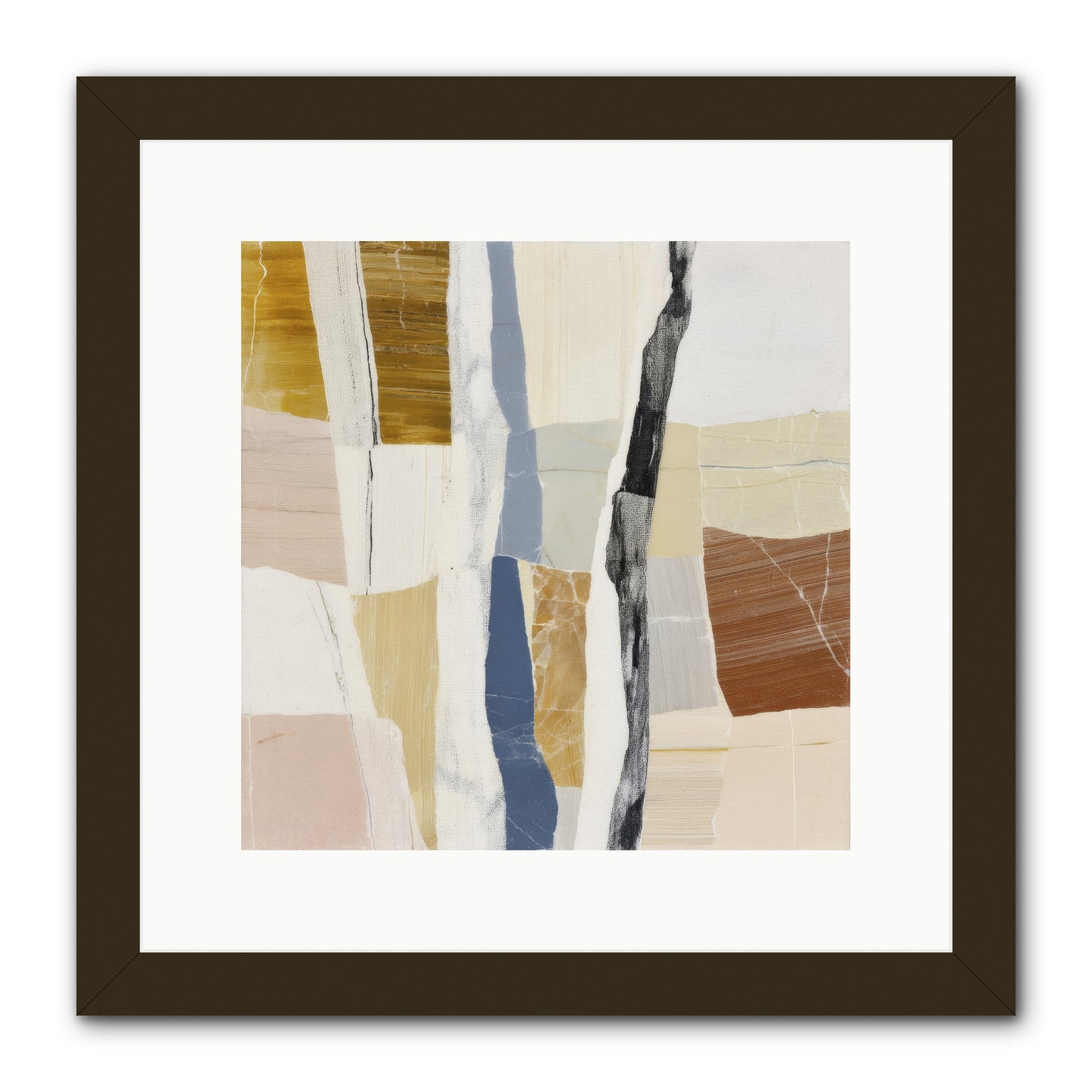 Aether No.2 -- Framed Print - Black 12x12