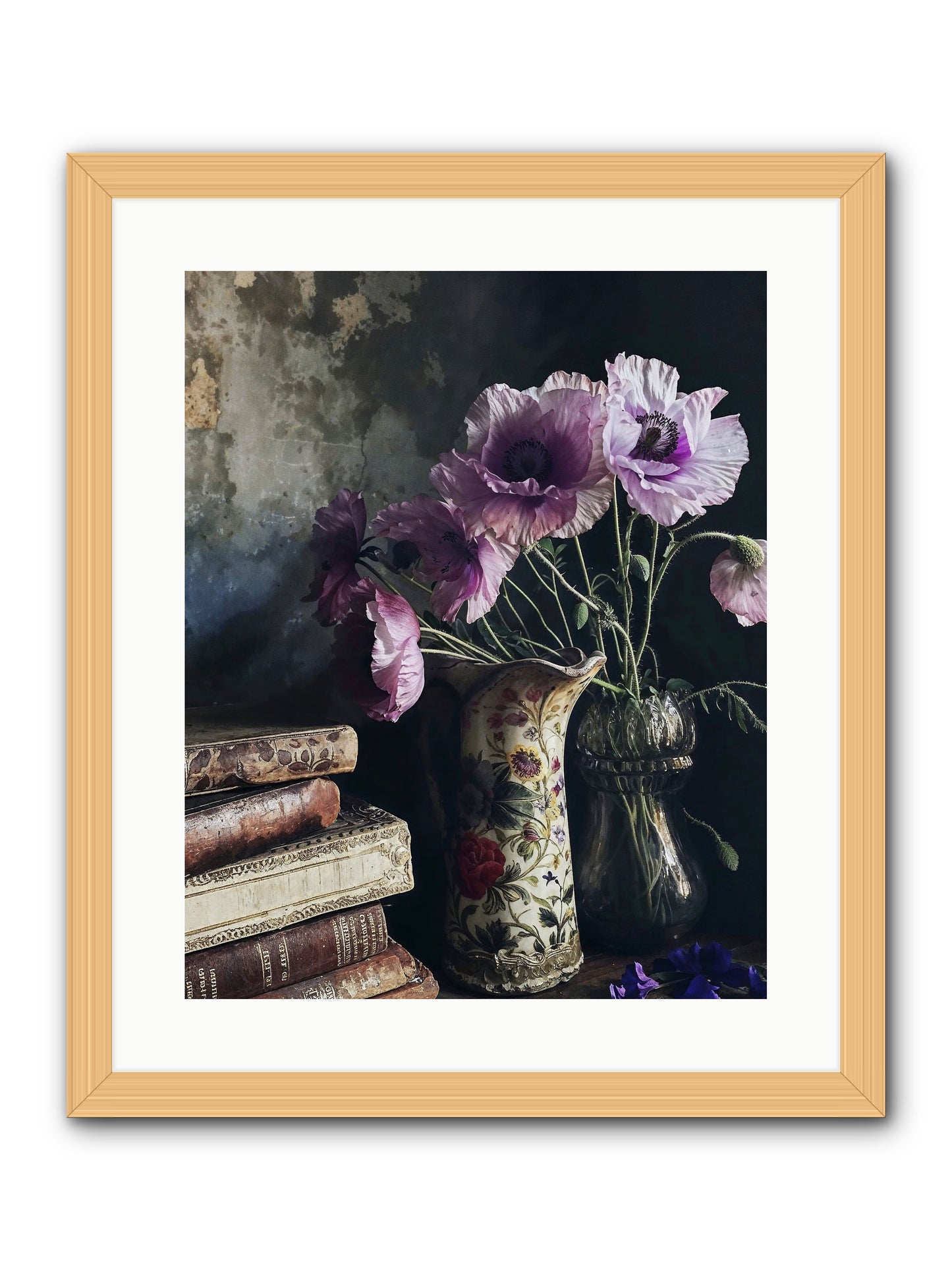 Affirmed -- Framed Print - Natural 16x20