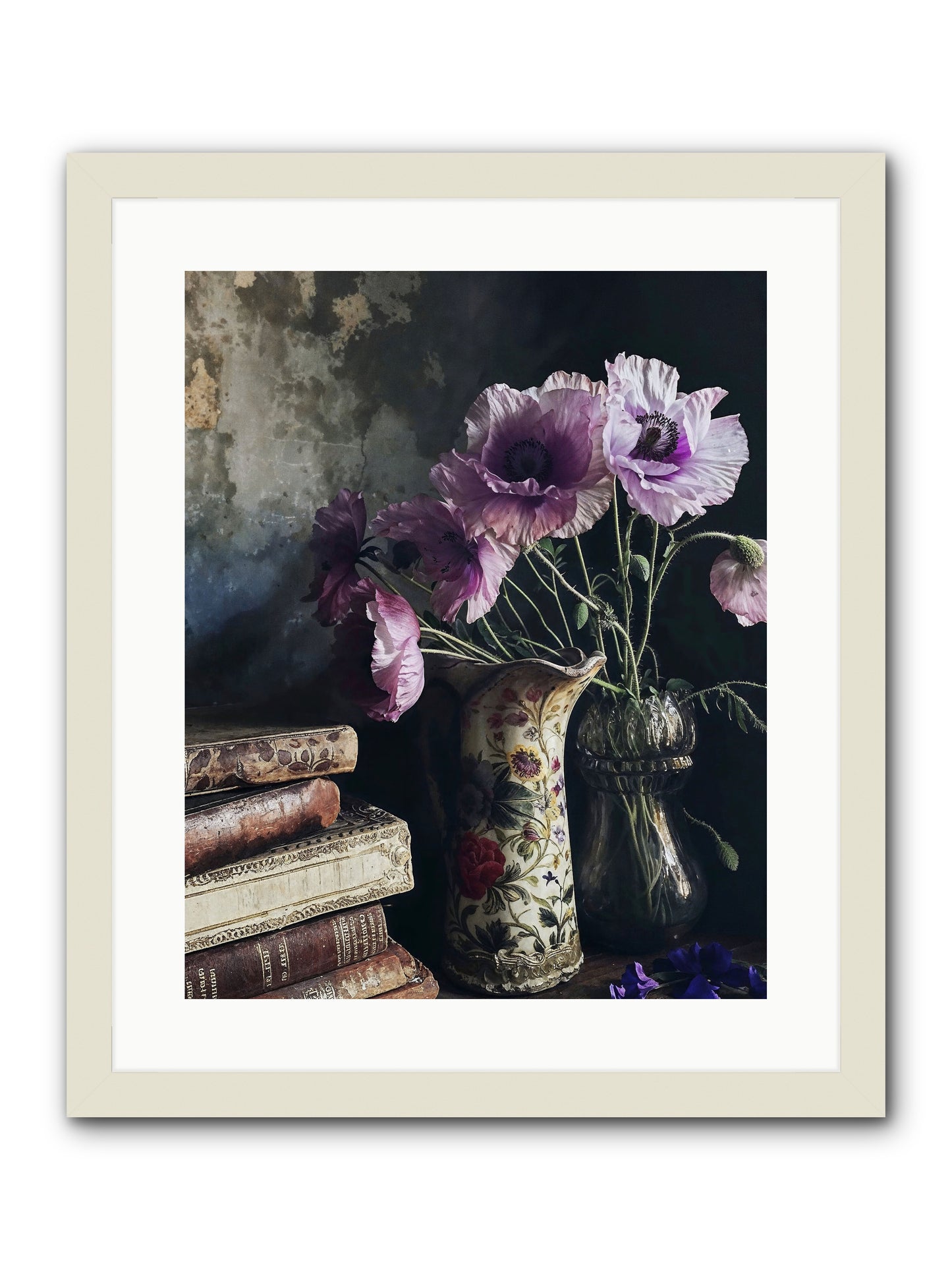 Affirmed -- Framed Print - White 16x20