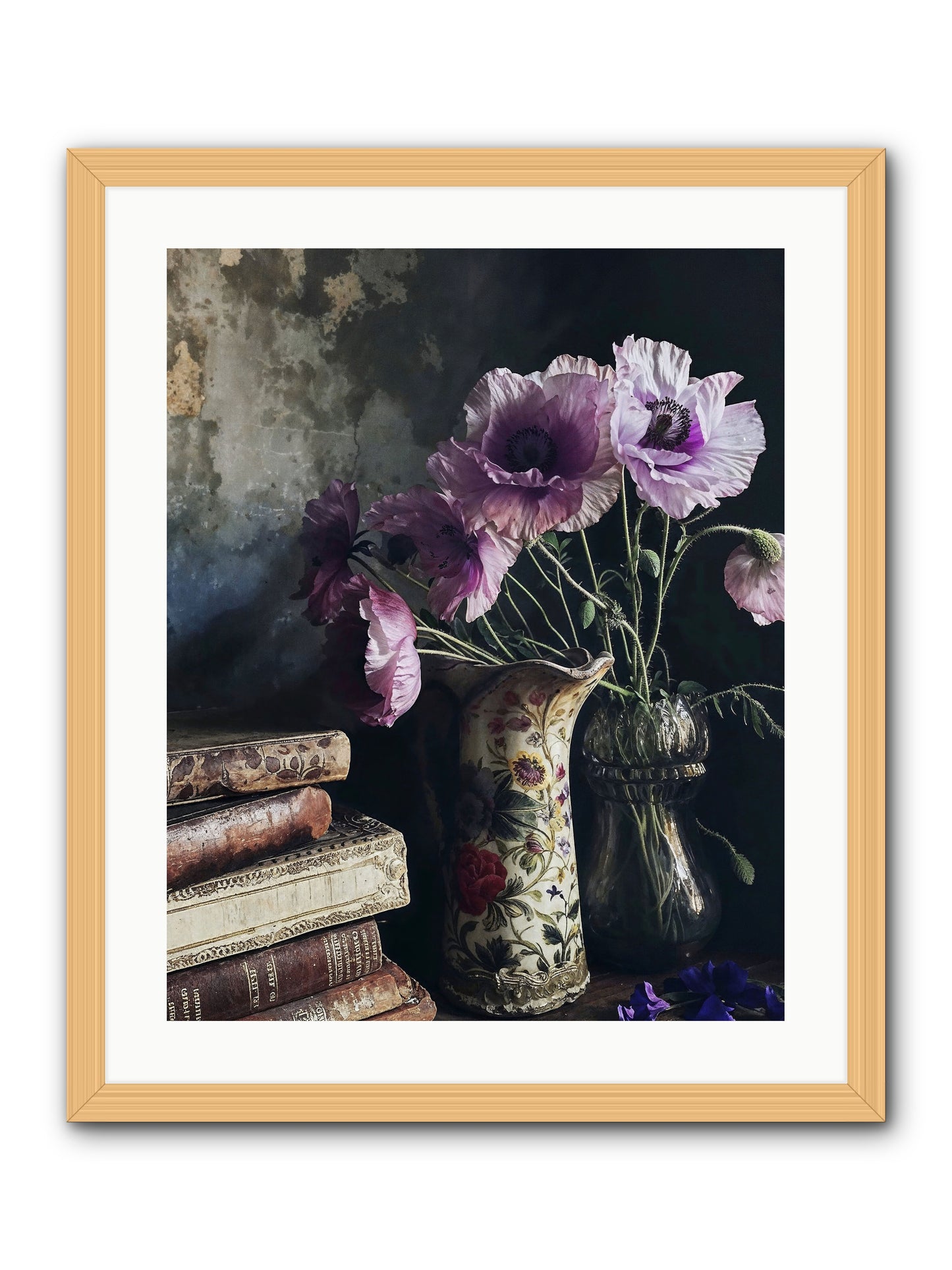 Affirmed -- Framed Print - Natural 20x25