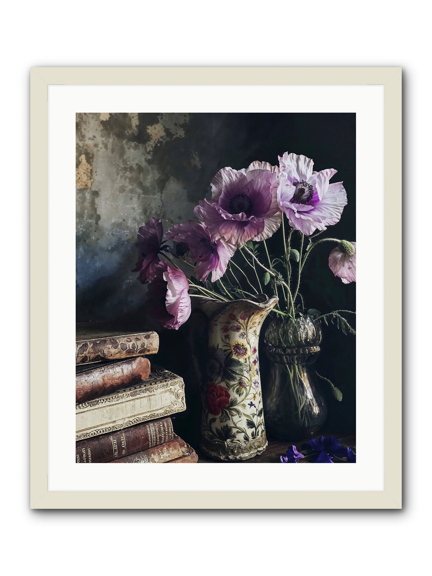 Affirmed -- Framed Print - White 20x25