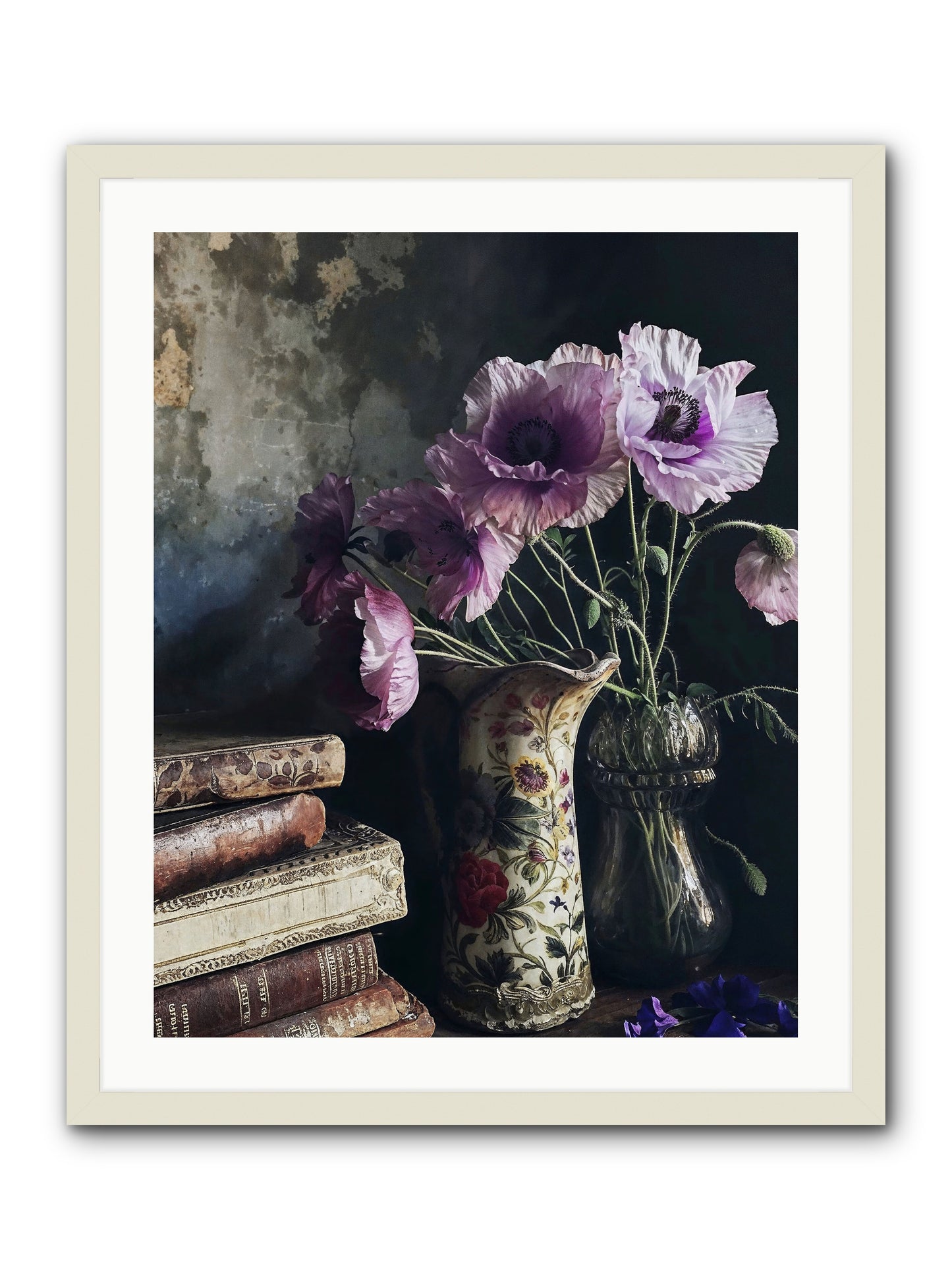 Affirmed -- Framed Print - White 24x30