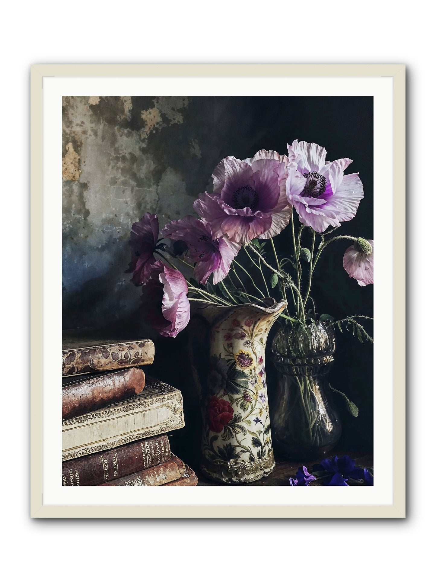 Affirmed -- Framed Print - White 32x40