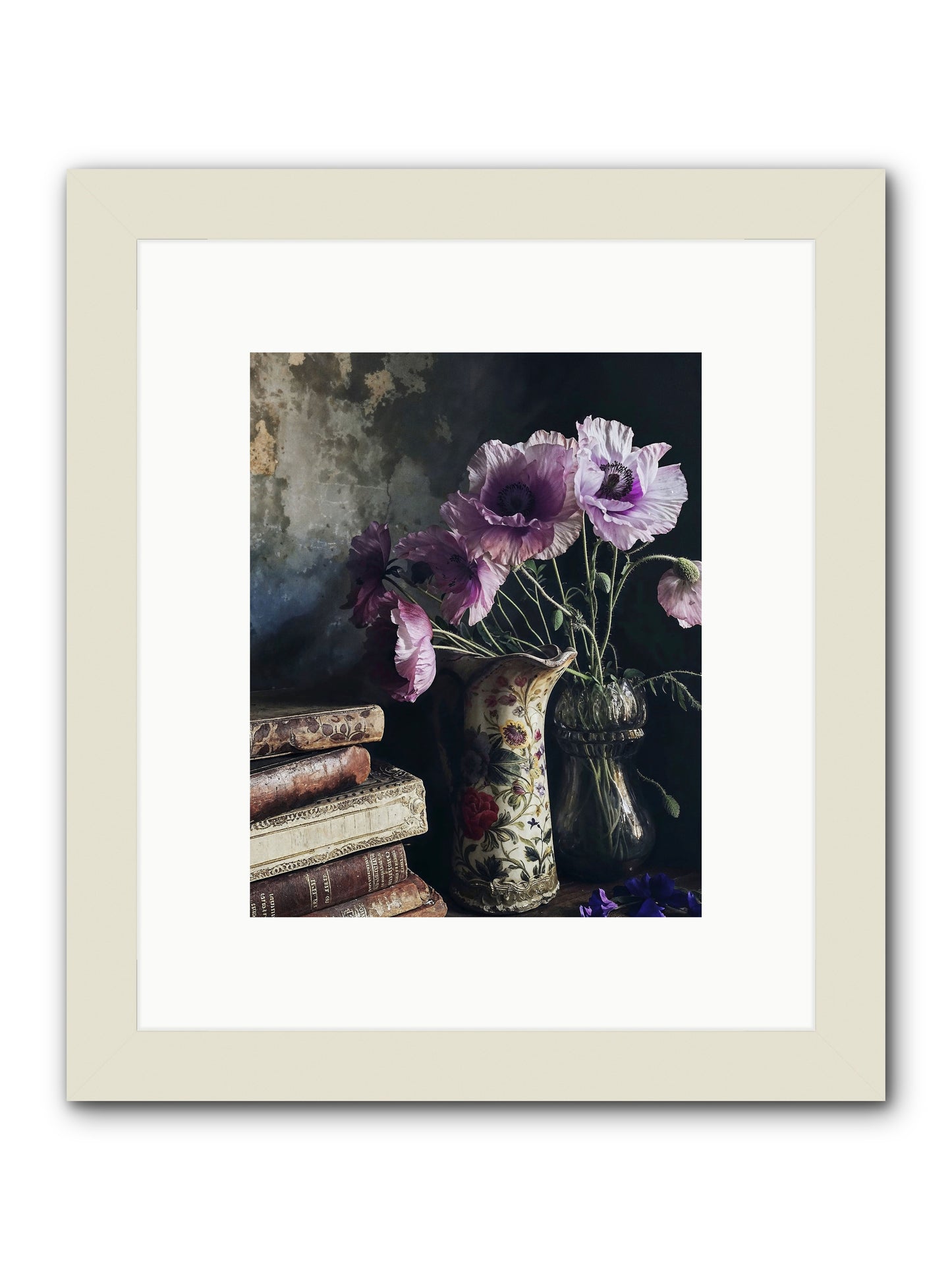 Affirmed -- Framed Print - White 8x10