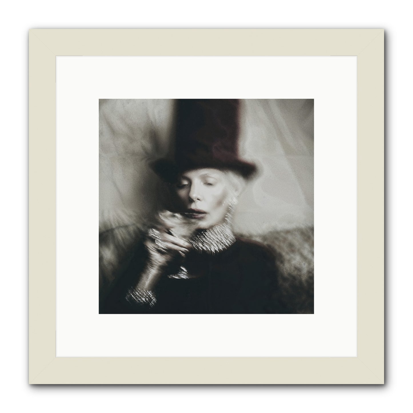 After the Applause -- Framed Print - White 10x10