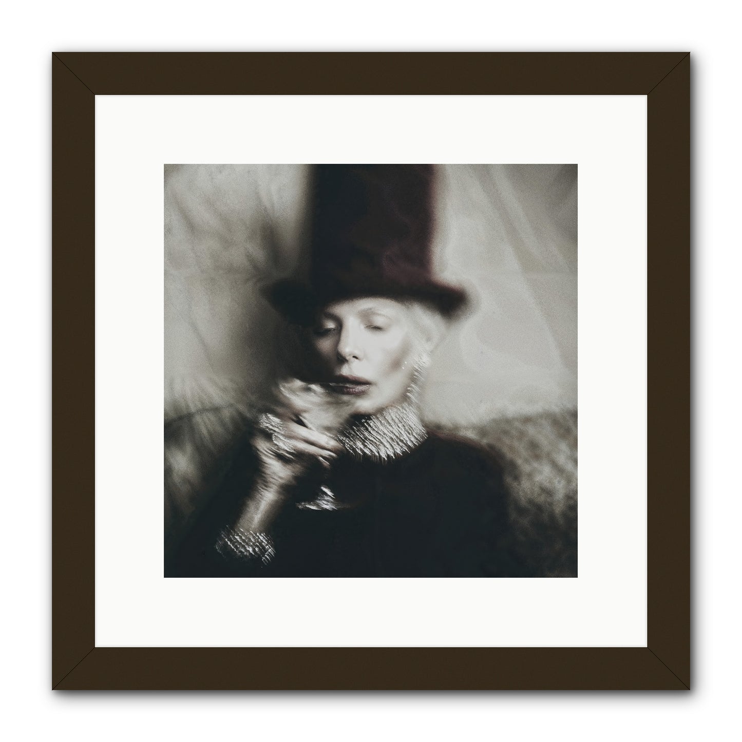 After the Applause -- Framed Print - Black 12x12