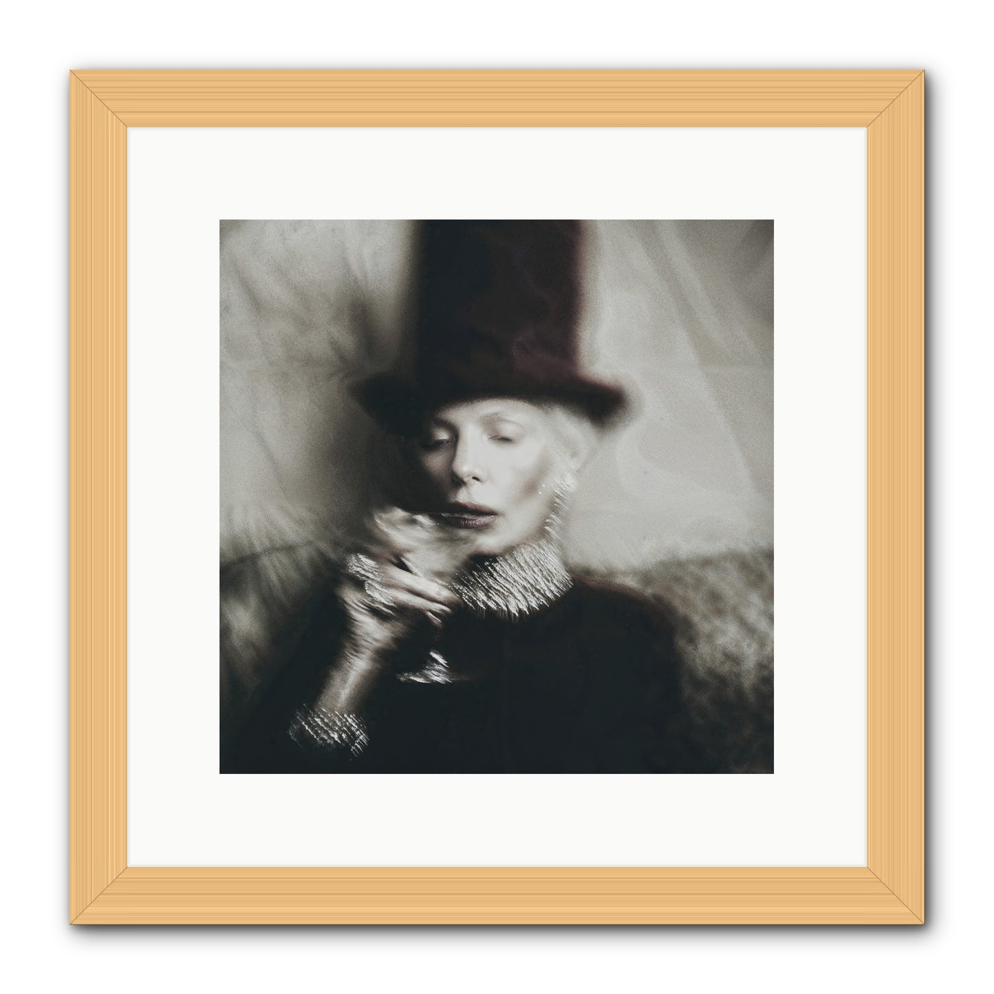 After the Applause -- Framed Print - Natural 12x12