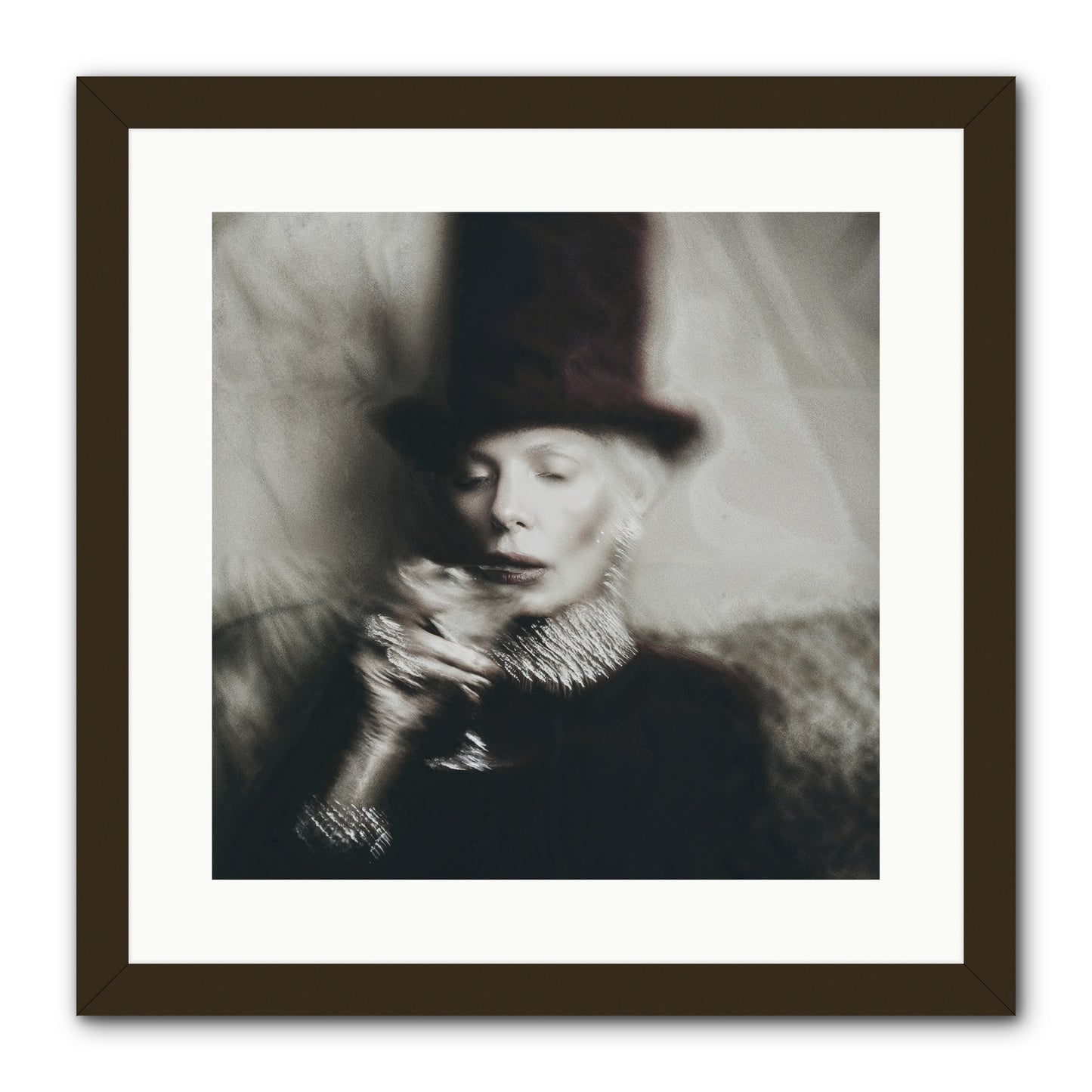 After the Applause -- Framed Print - Black 16x16