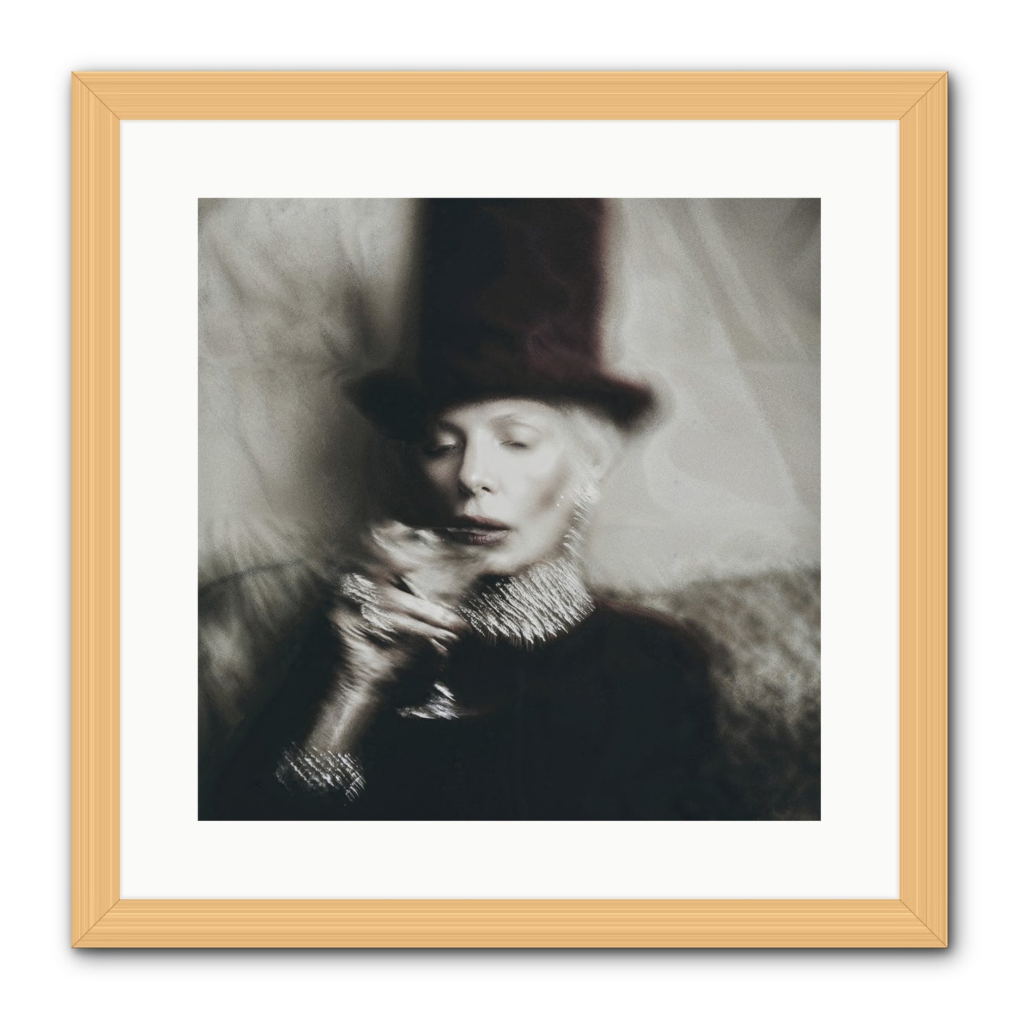 After the Applause -- Framed Print - Natural 16x16