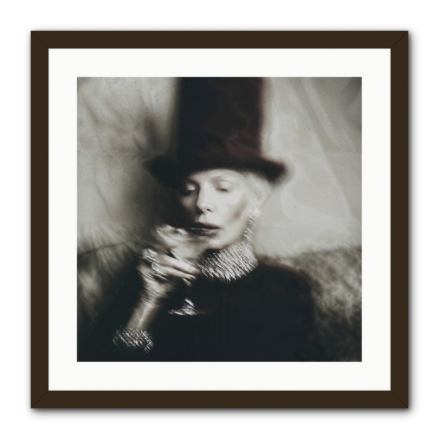 After the Applause -- Framed Print - Black 20x20