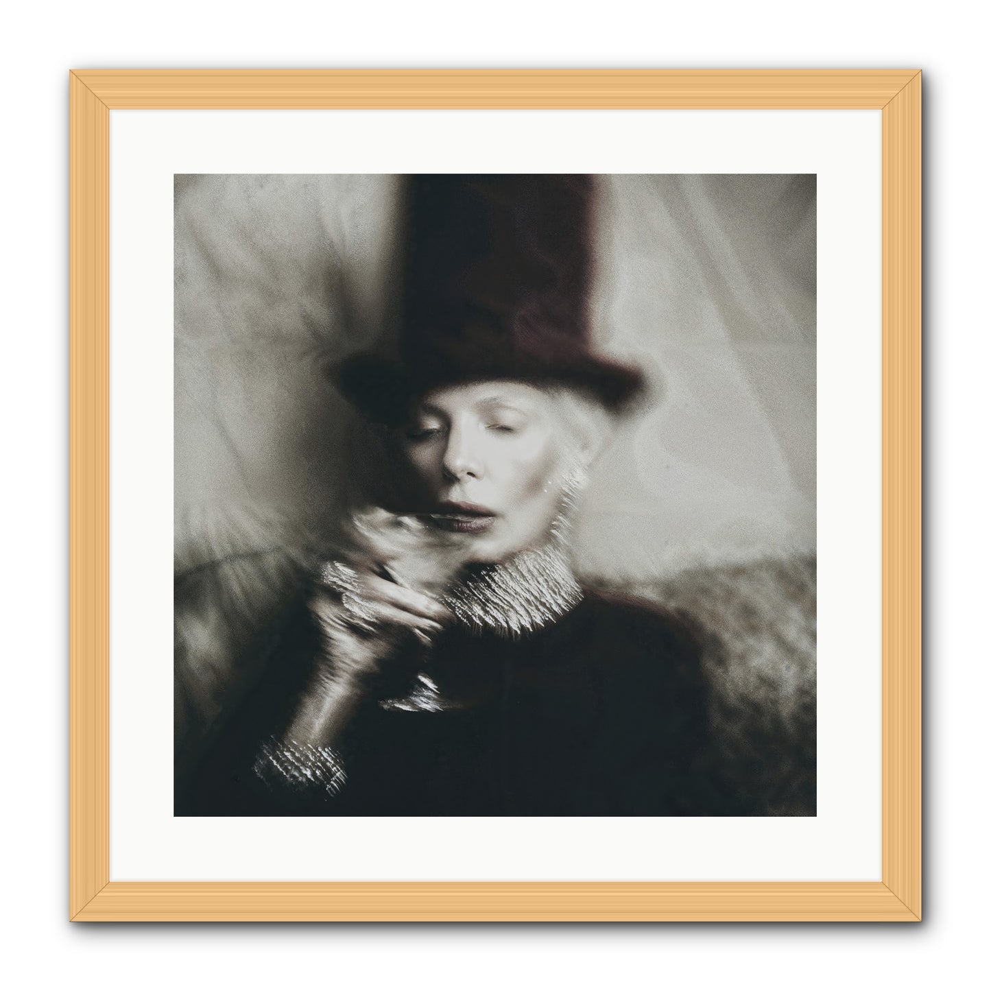 After the Applause -- Framed Print - Natural 20x20