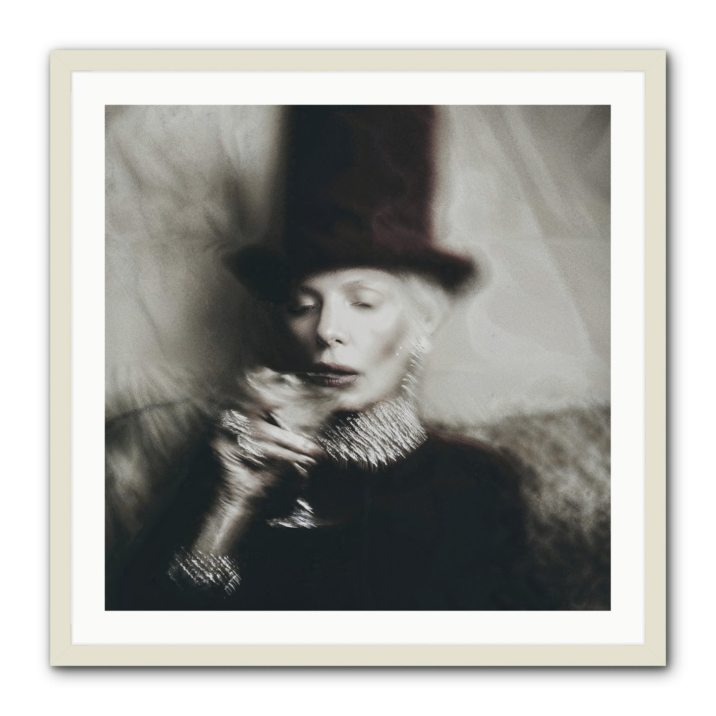 After the Applause -- Framed Print - White 30x30