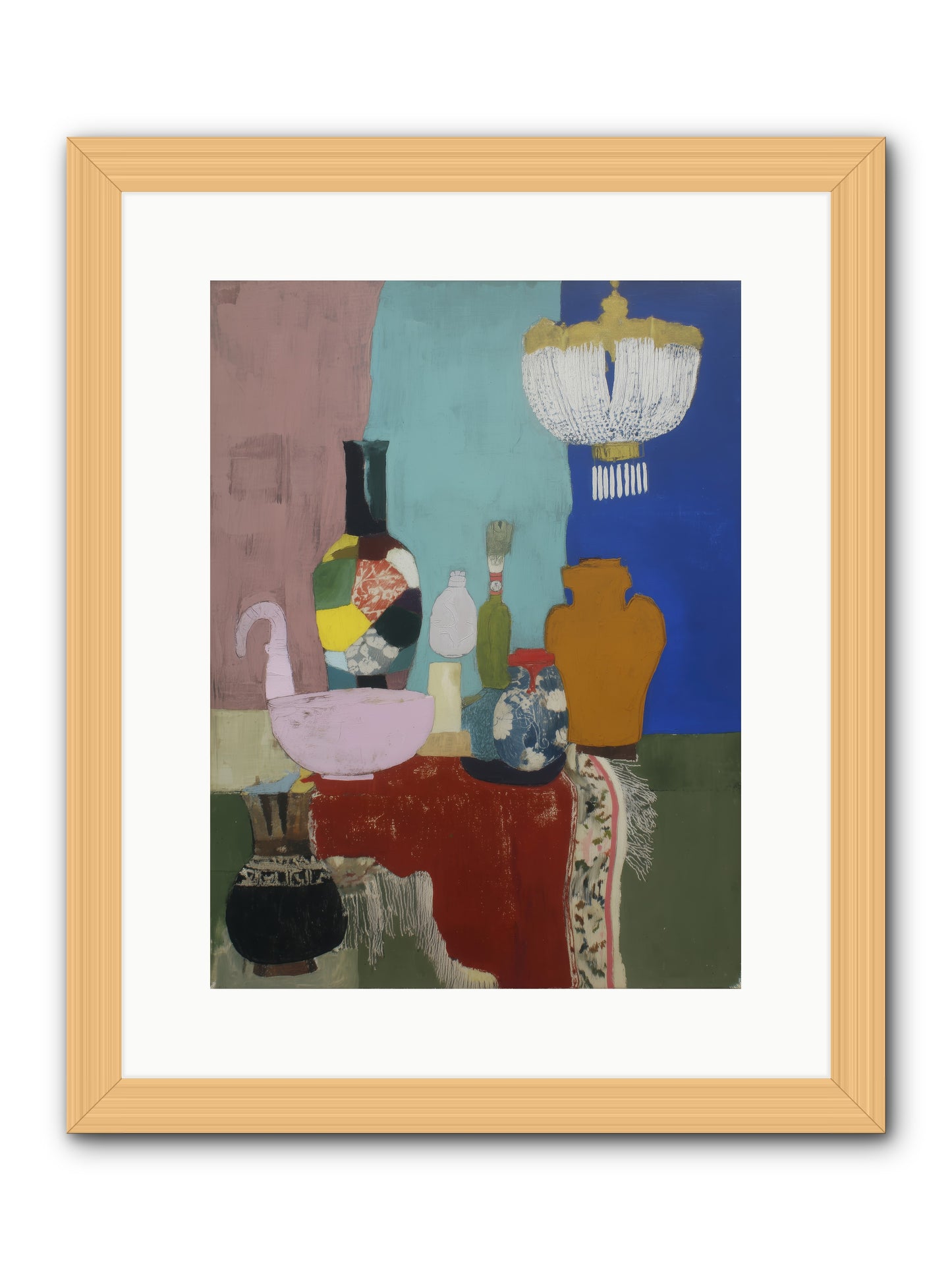 Afterglow Signal -- Framed Print - Natural 12x16