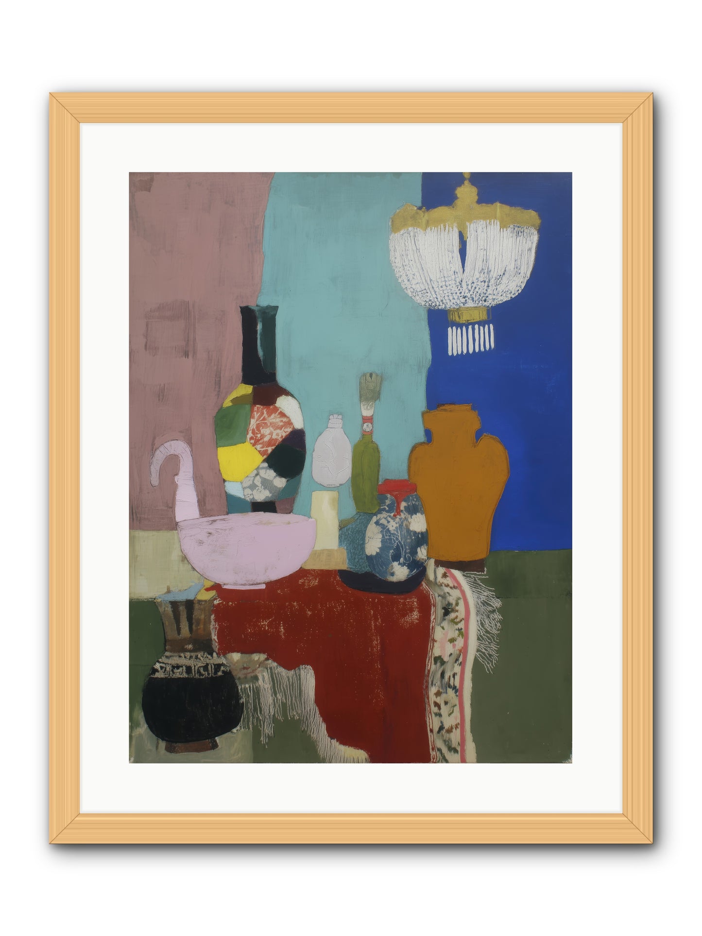 Afterglow Signal -- Framed Print - Natural 18x24