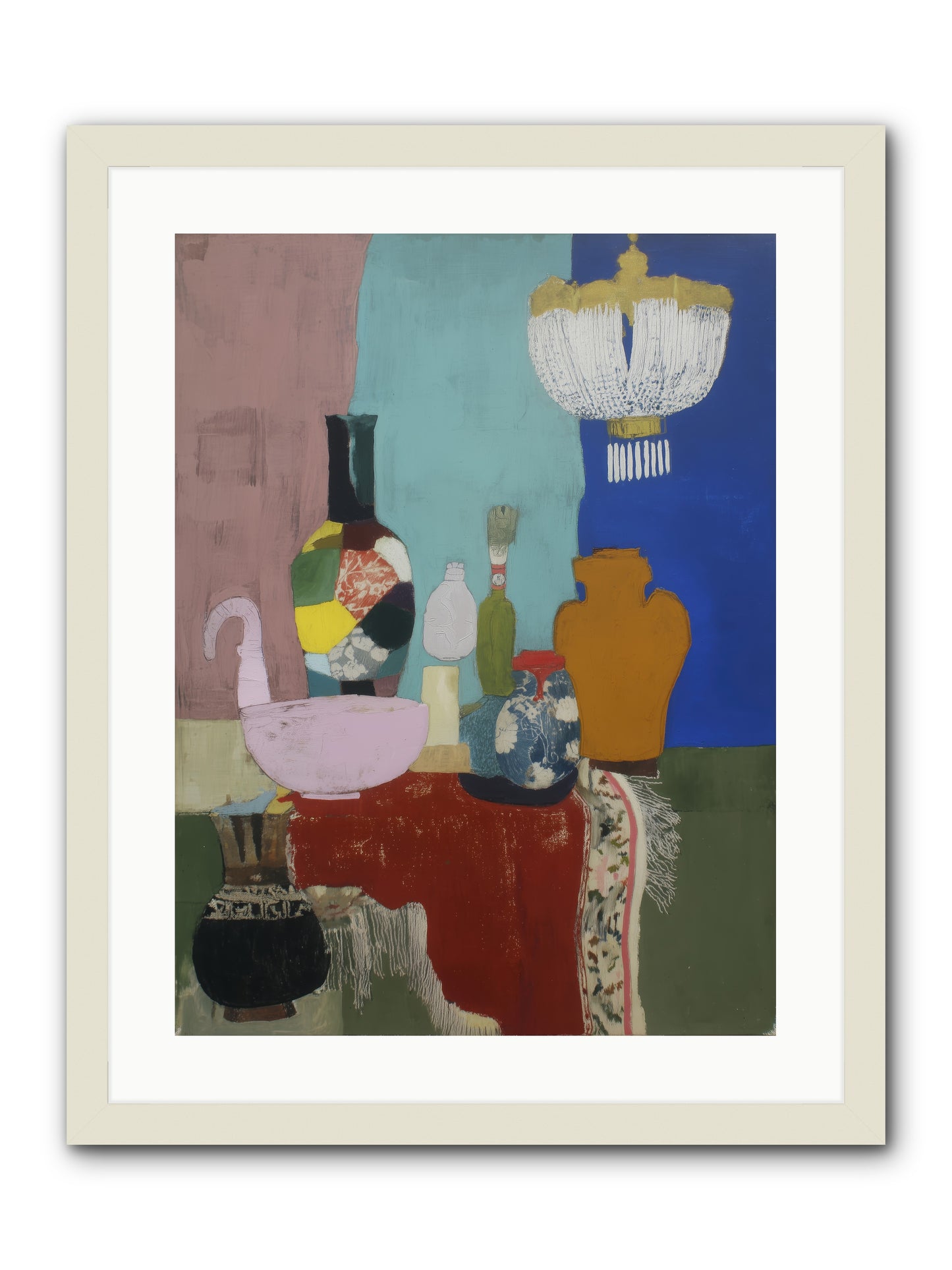Afterglow Signal -- Framed Print - White 18x24