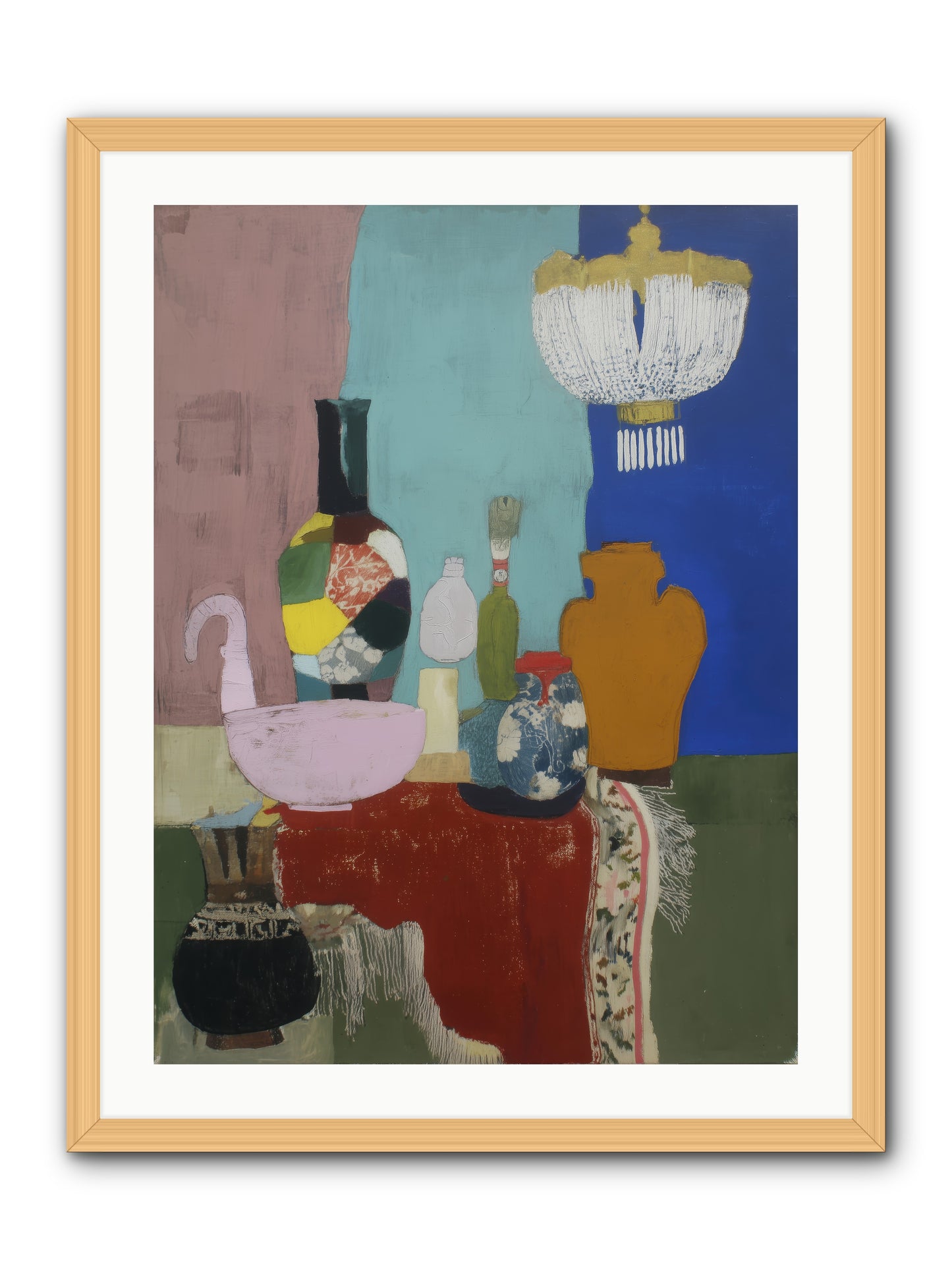 Afterglow Signal -- Framed Print - Natural 24x32