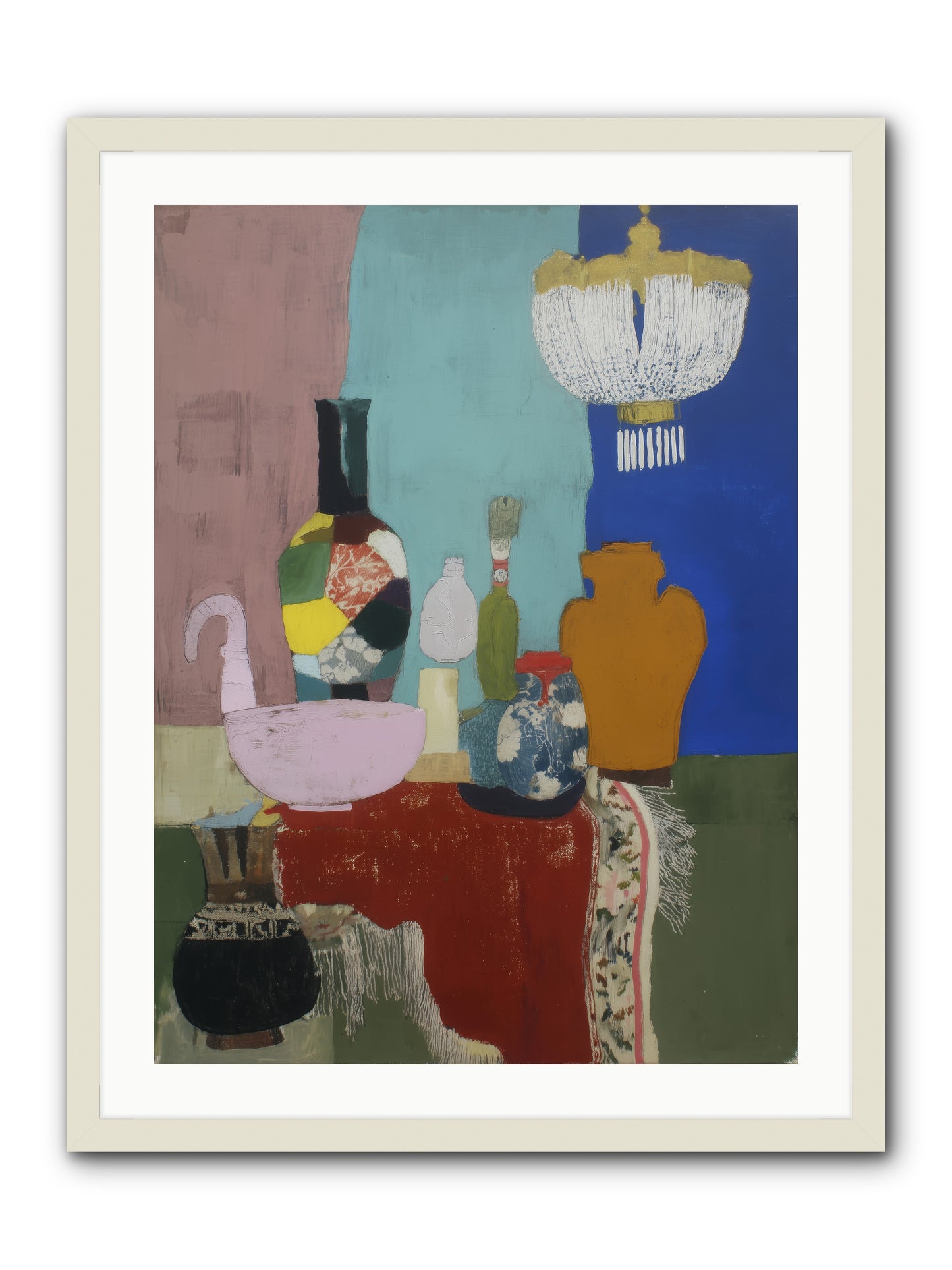 Afterglow Signal -- Framed Print - White 24x32