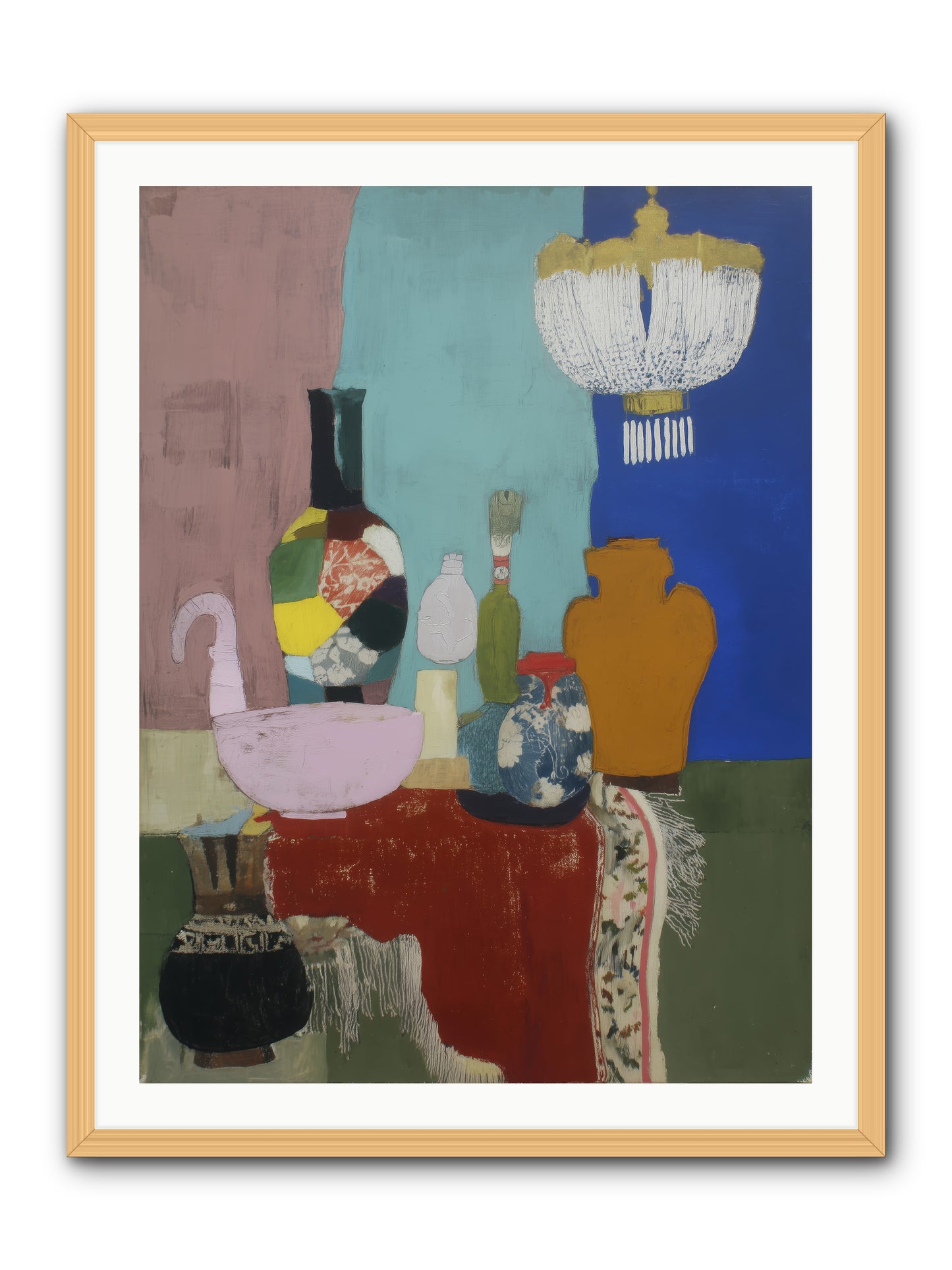 Afterglow Signal -- Framed Print - Natural 30x40