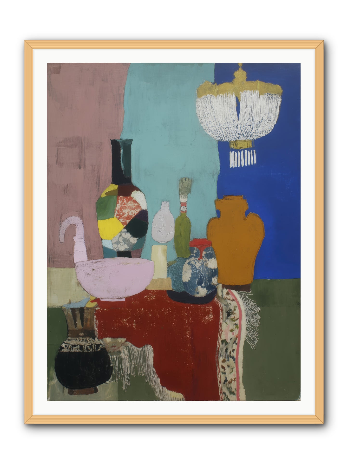 Afterglow Signal -- Framed Print - Natural 36x48