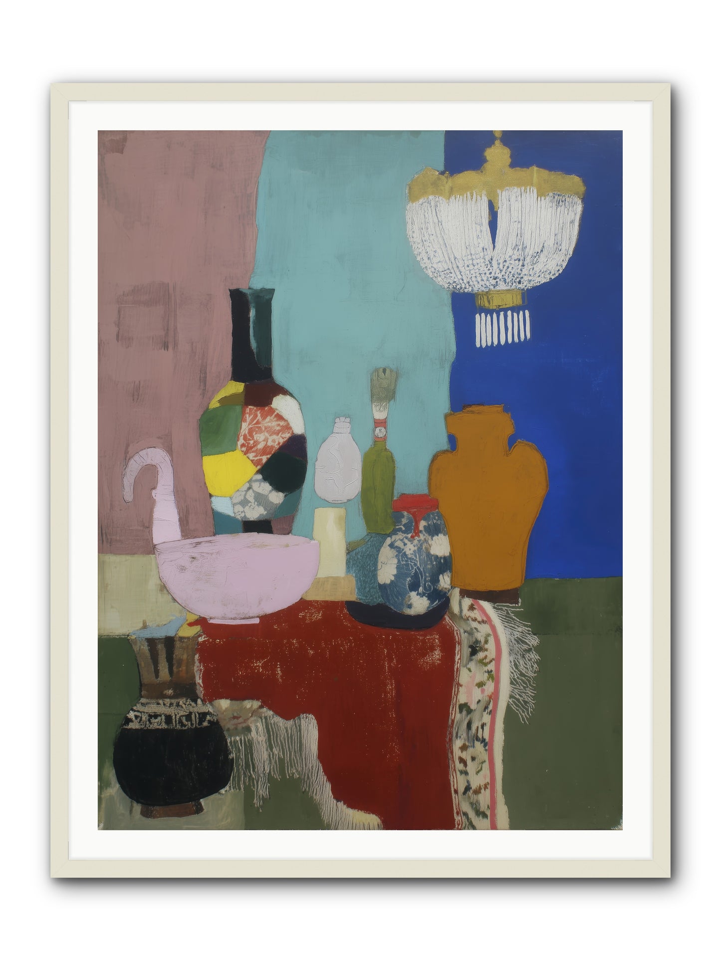 Afterglow Signal -- Framed Print - White 36x48
