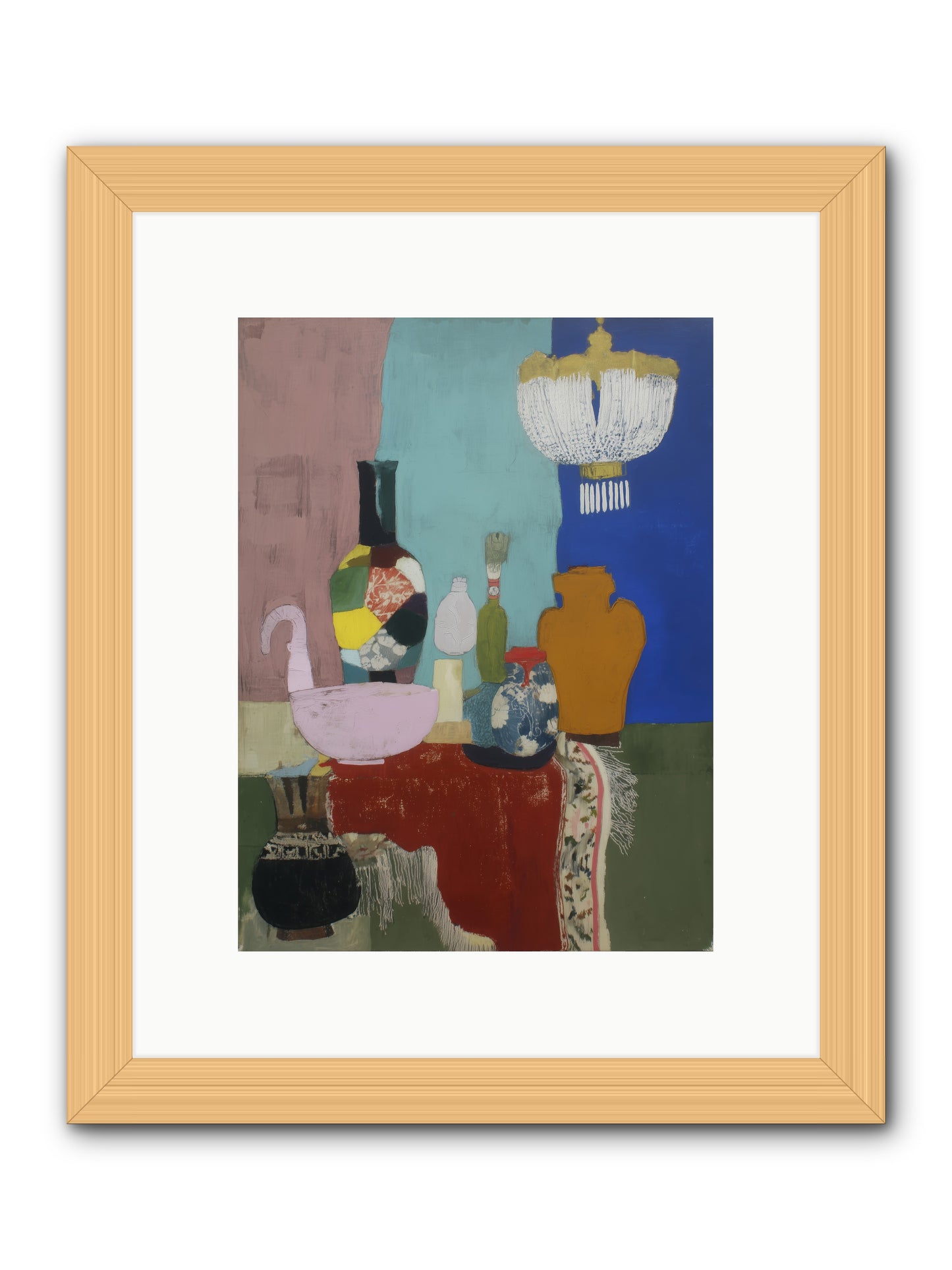 Afterglow Signal -- Framed Print - Natural 9x12