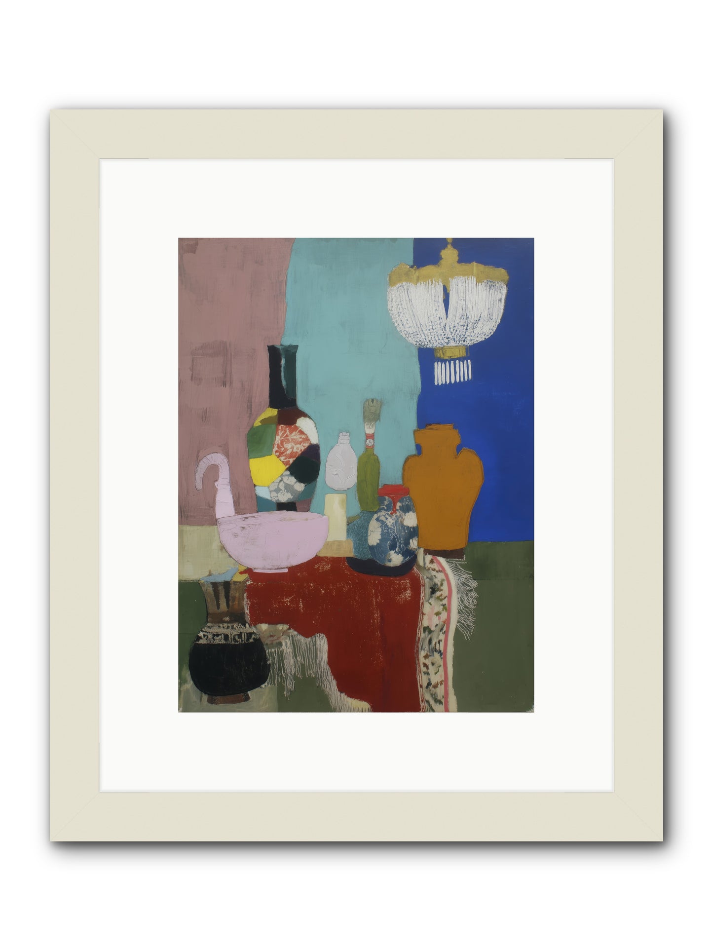 Afterglow Signal -- Framed Print - White 9x12