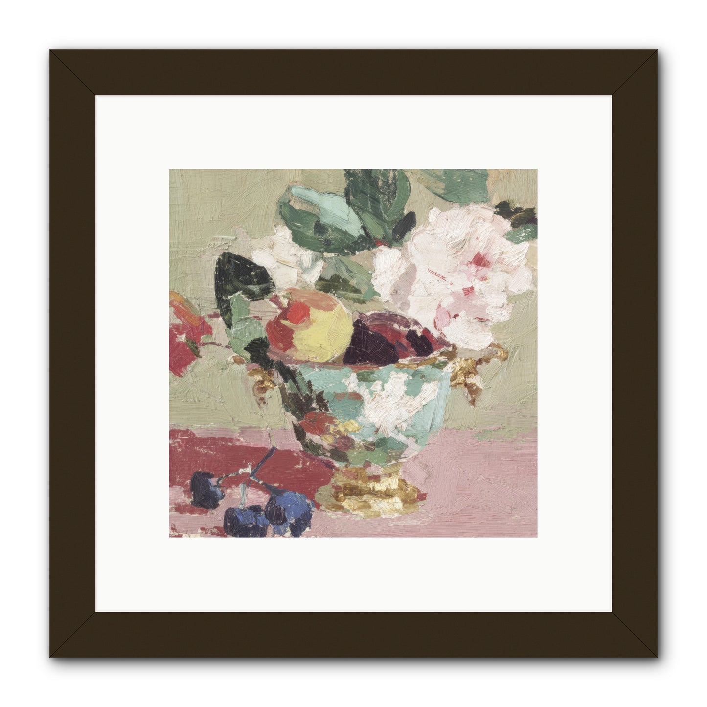 Afternoon Affairs -- Framed Print - Black 10x10