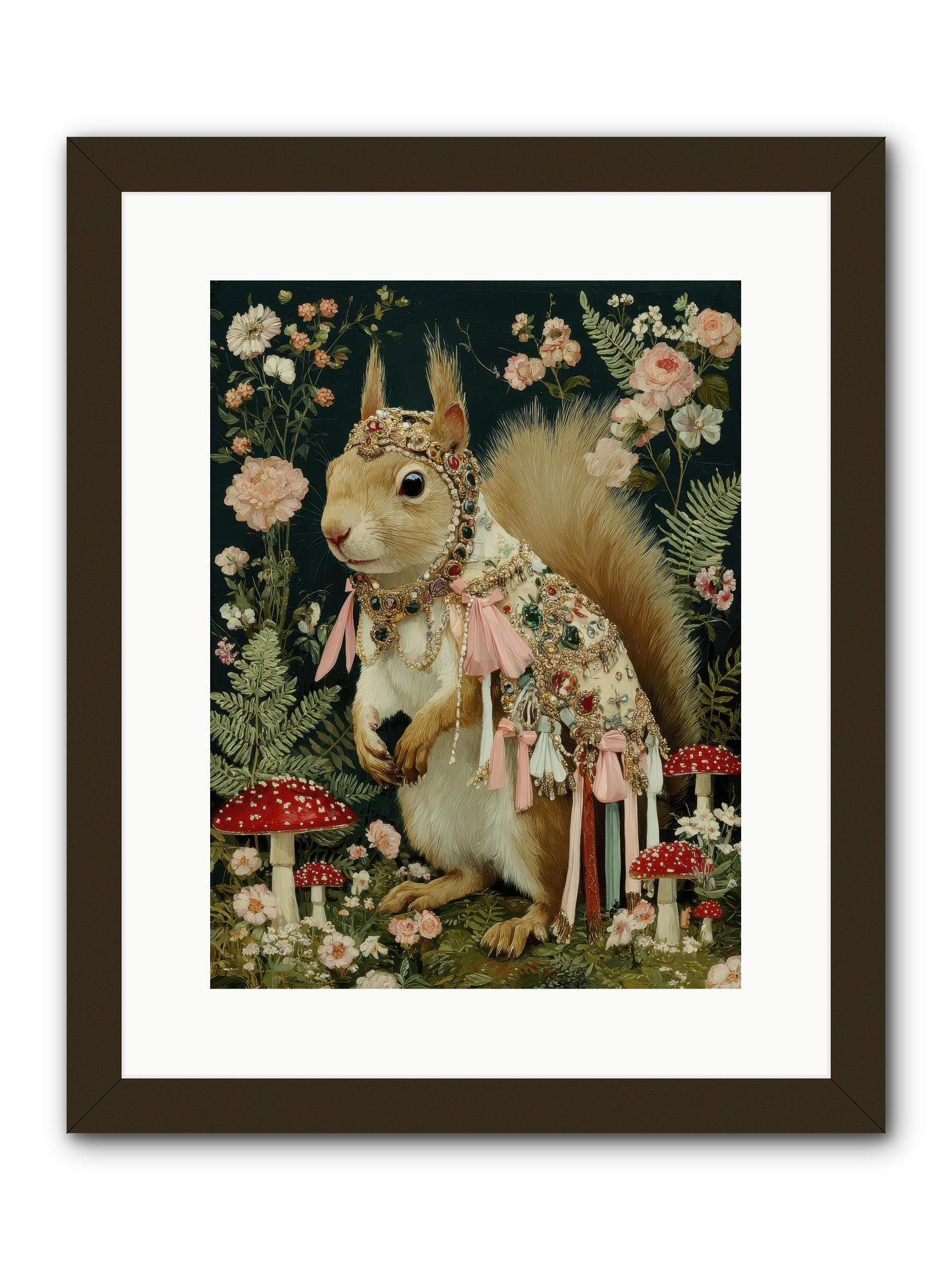 Afternoon Delights -- Framed Print - Black 12x16