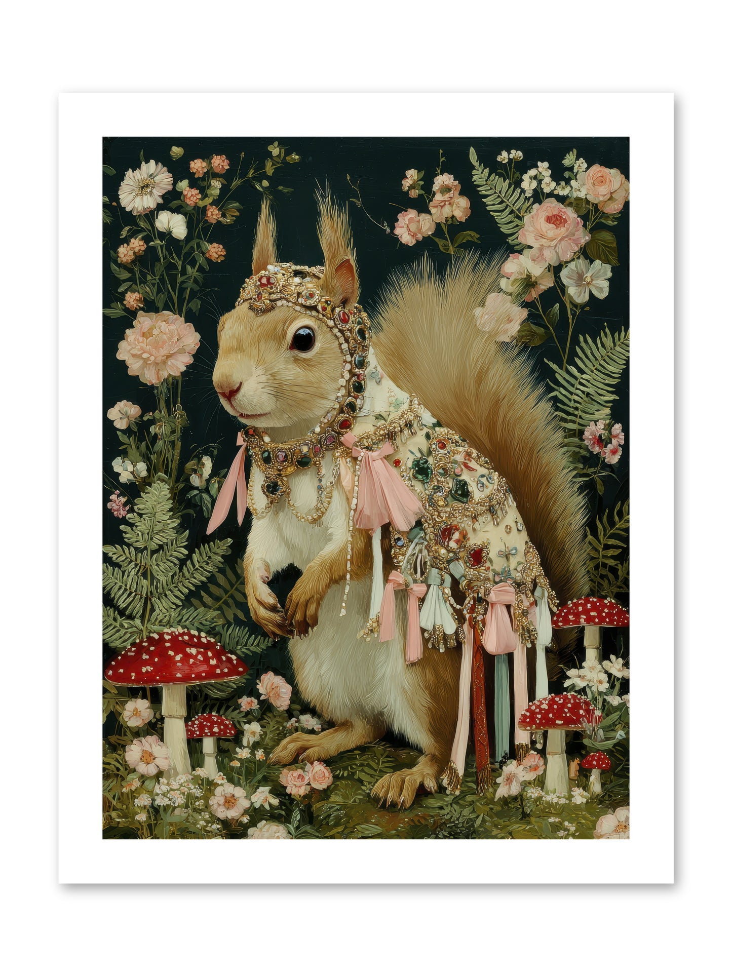 Afternoon Delights -- Loose Canvas Print 12x16