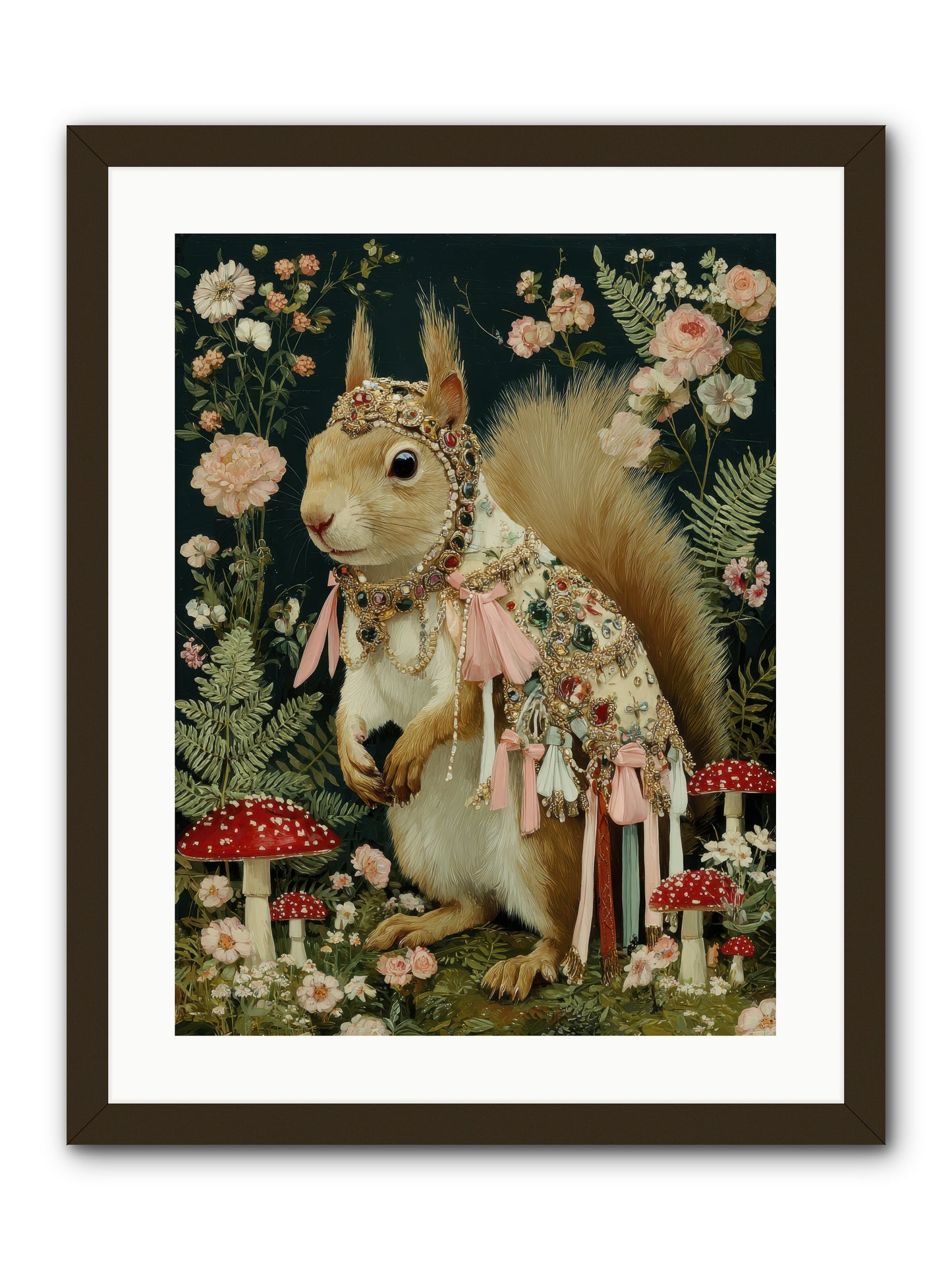 Afternoon Delights -- Framed Print - Black 18x24