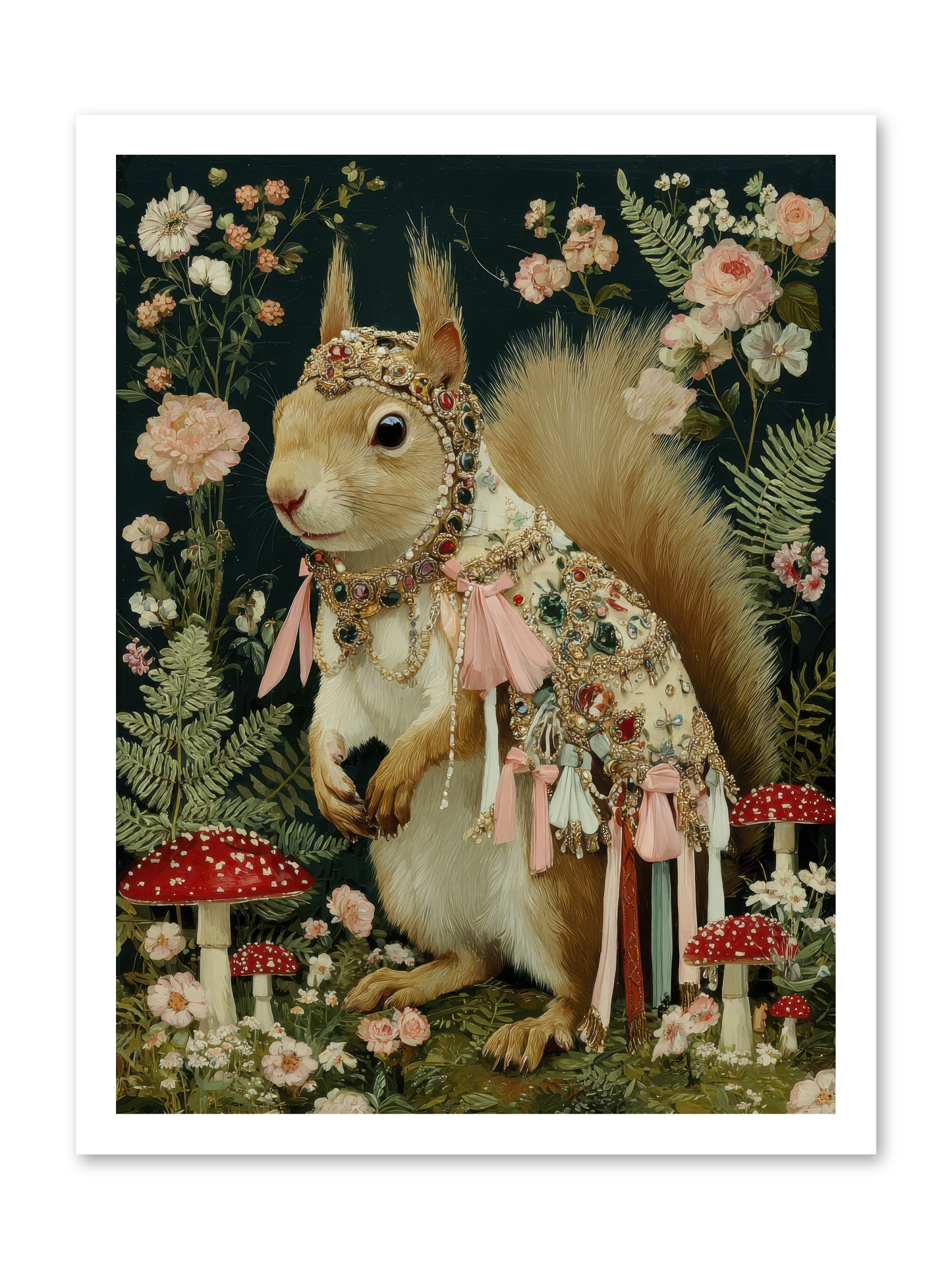 Afternoon Delights -- Loose Canvas Print 18x24