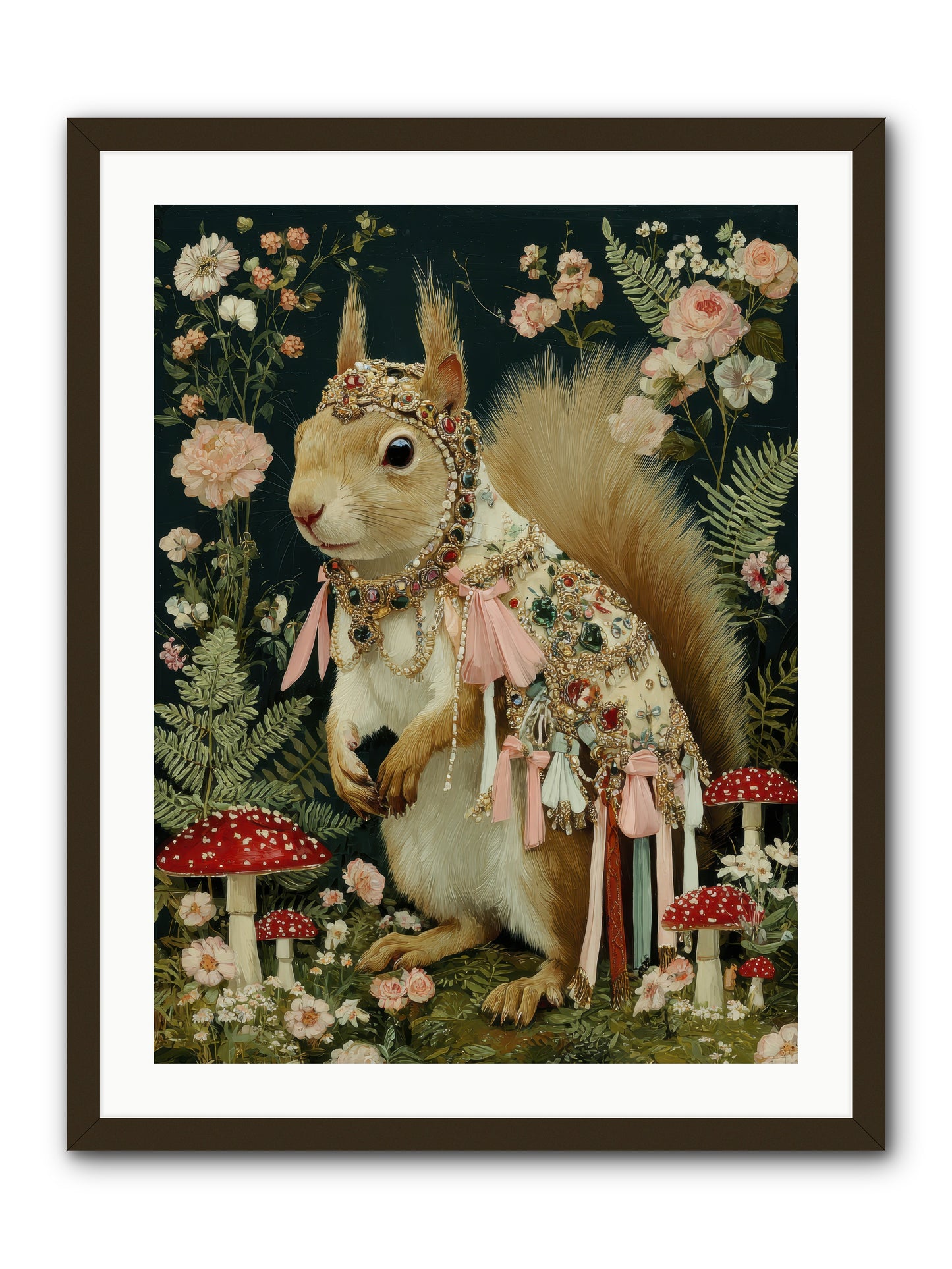 Afternoon Delights -- Framed Print - Black 24x32