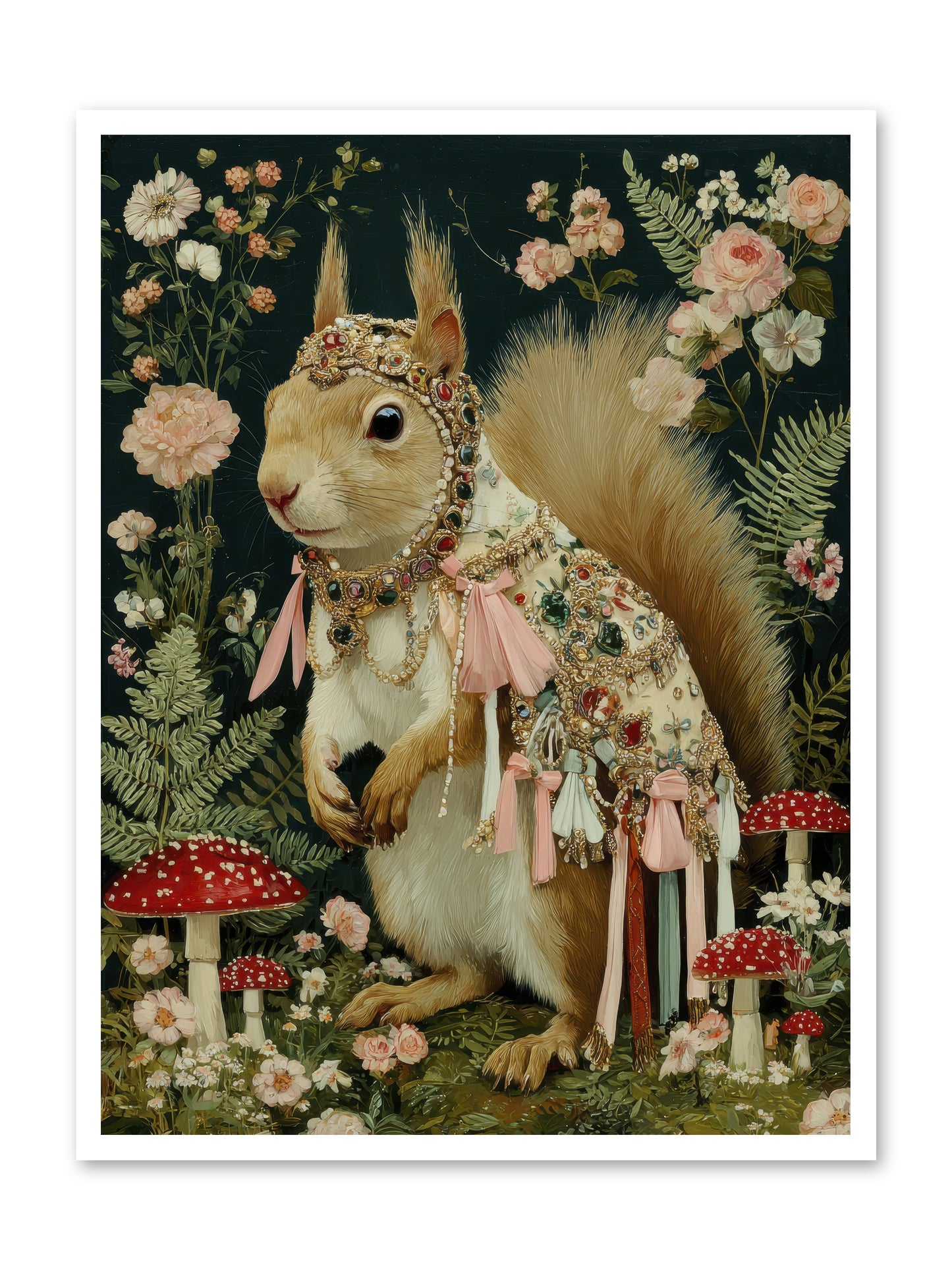 Afternoon Delights -- Loose Canvas Print 30x40