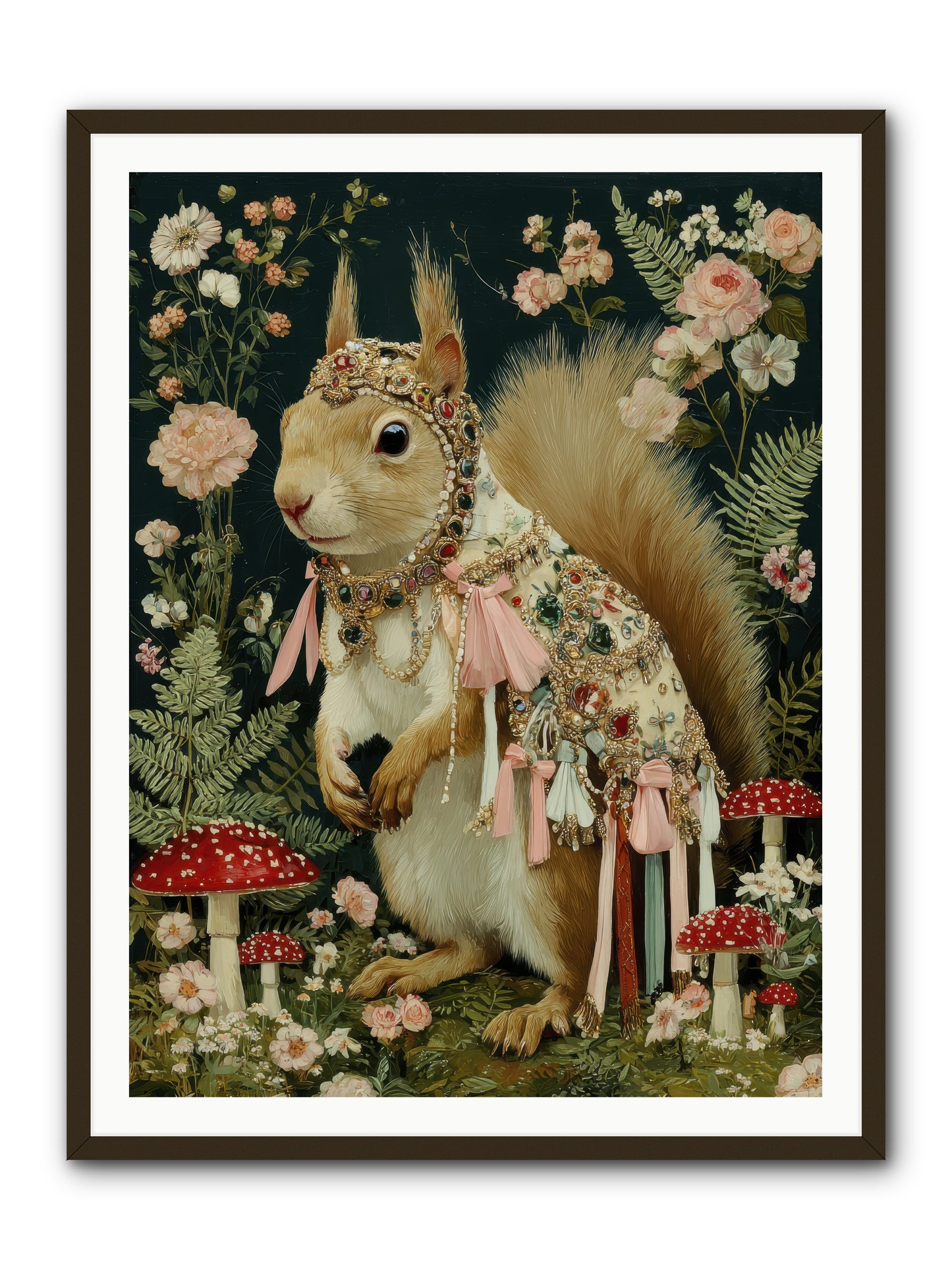 Afternoon Delights -- Framed Print - Black 36x48