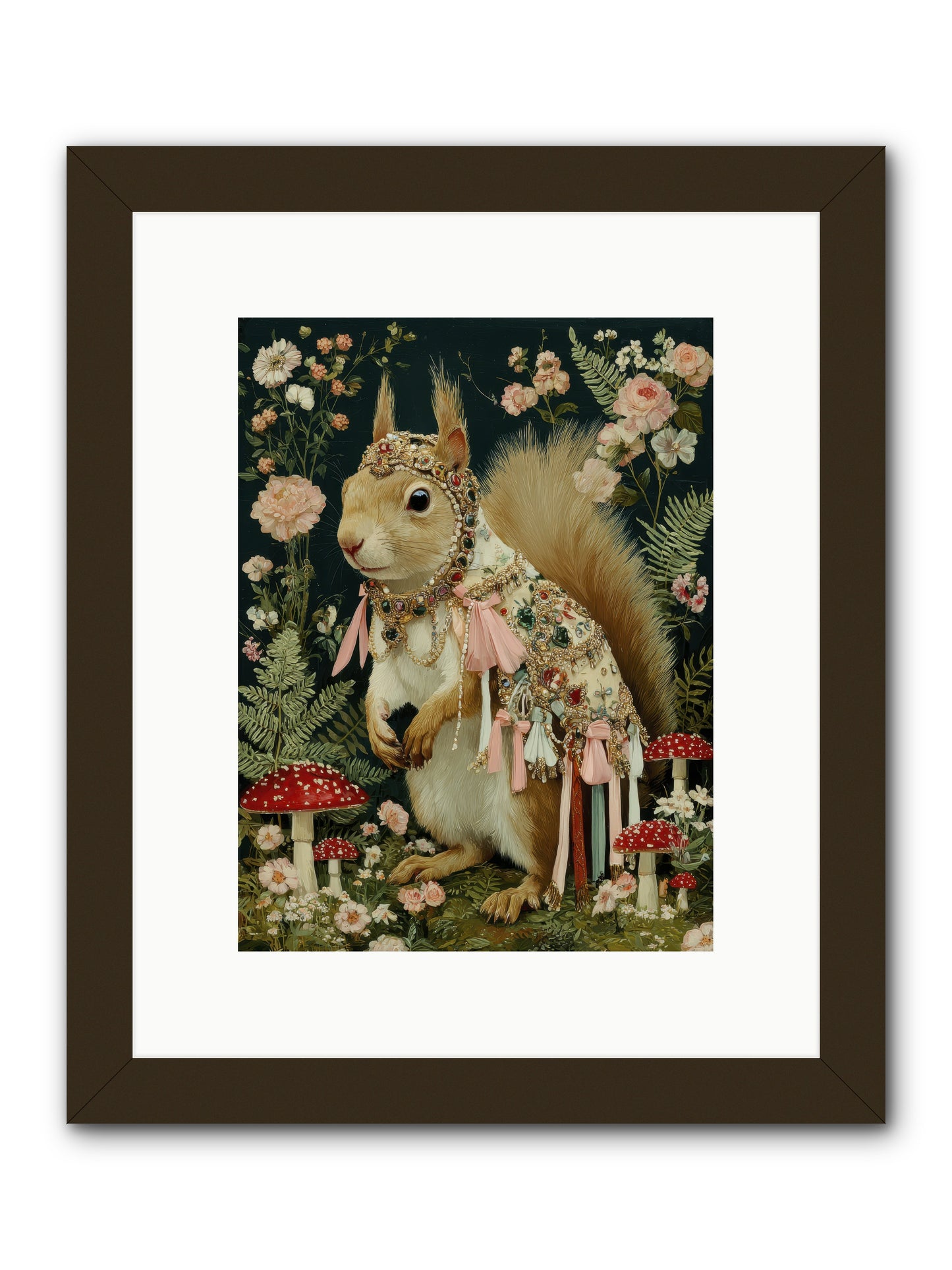 Afternoon Delights -- Framed Print - Black 9x12