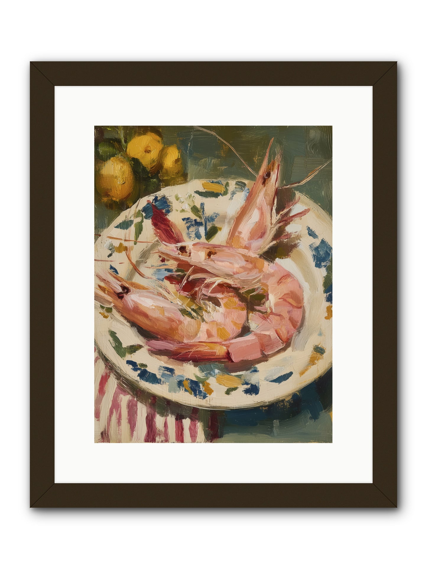Afternoon Hours -- Framed Print - Black 12x16
