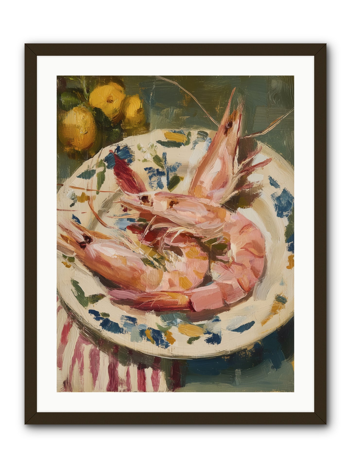 Afternoon Hours -- Framed Print - Black 24x32