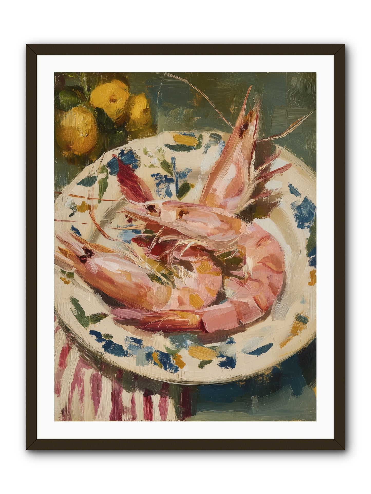 Afternoon Hours -- Framed Print - Black 30x40