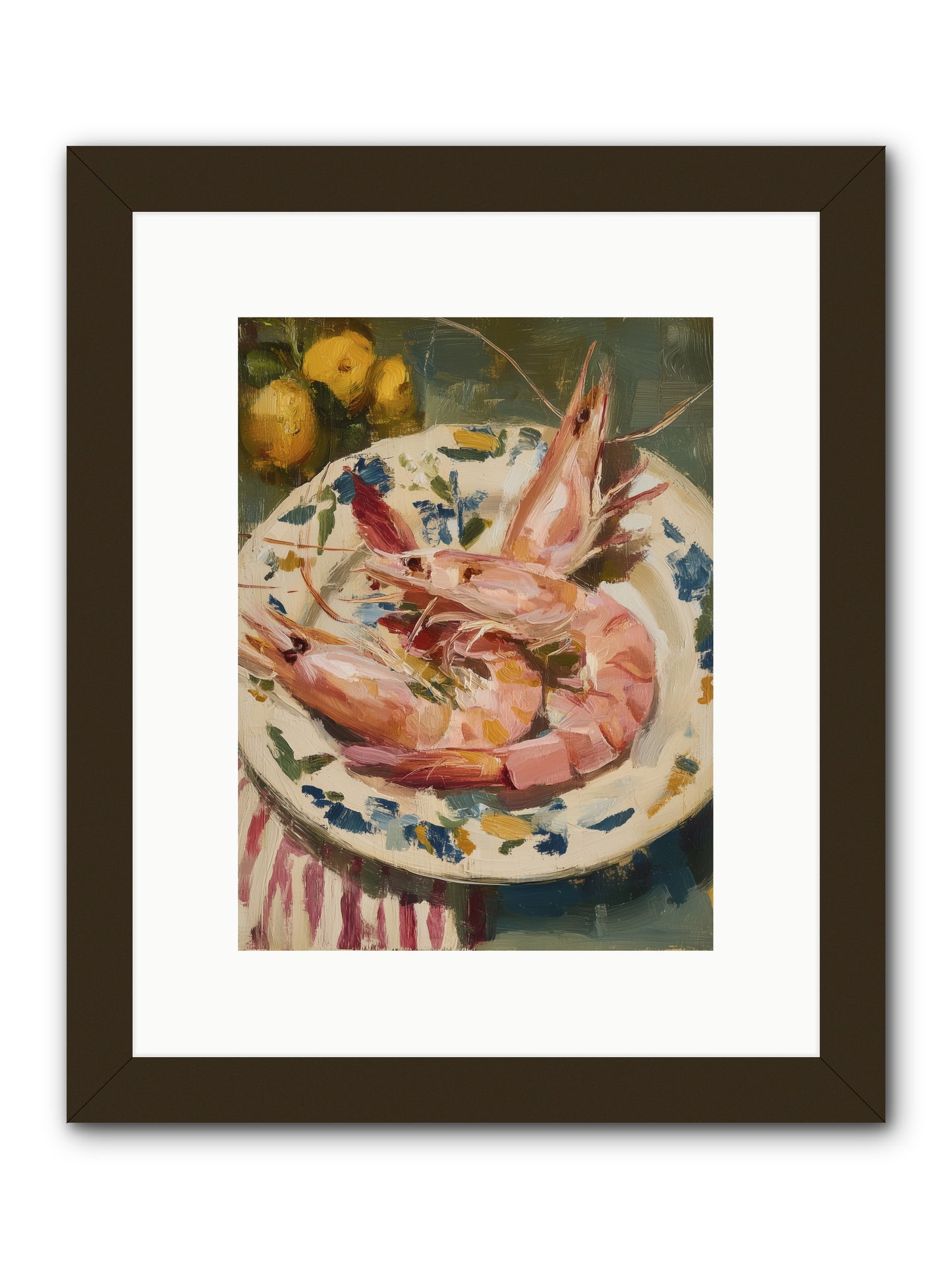 Afternoon Hours -- Framed Print - Black 9x12