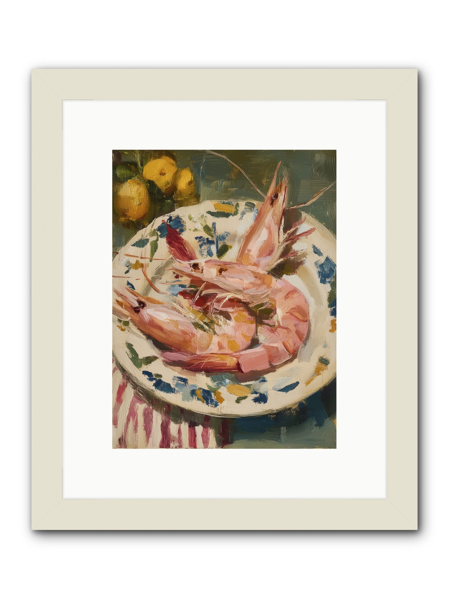 Afternoon Hours -- Framed Print - White 9x12