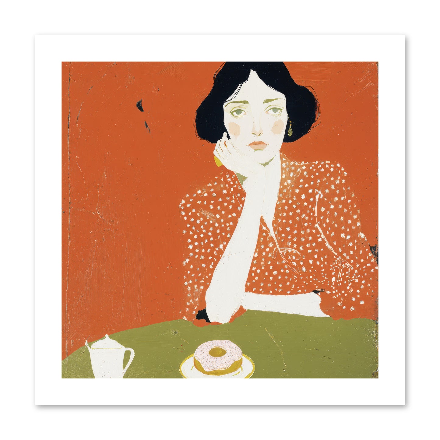 Afternoon Peace -- Loose Canvas Print 12x12