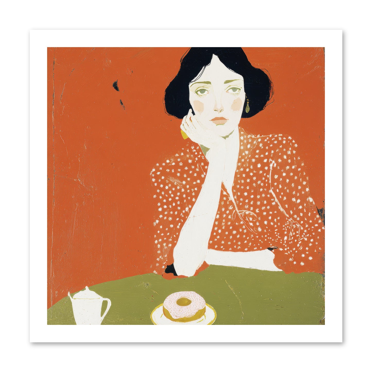Afternoon Peace -- Loose Canvas Print 16x16