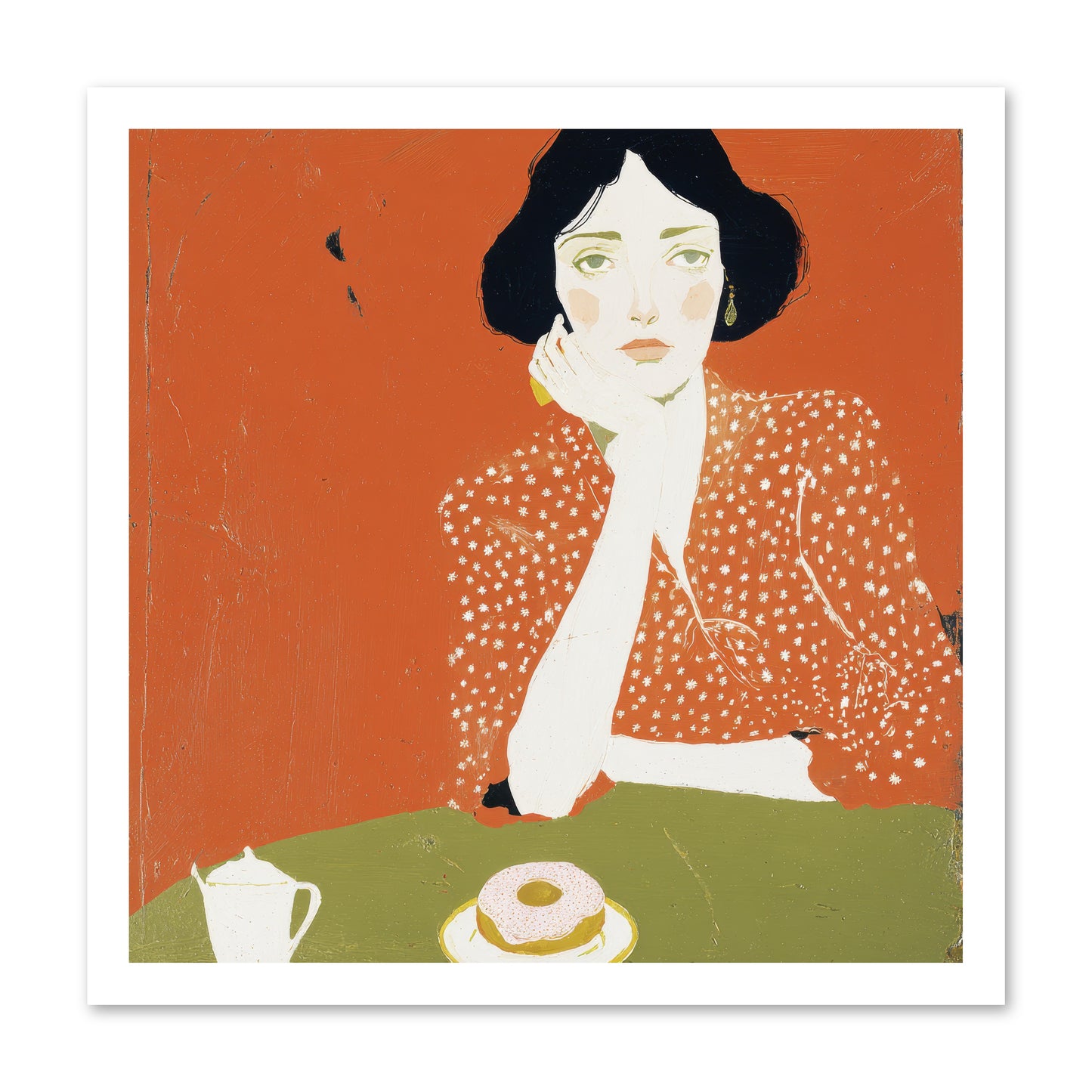 Afternoon Peace -- Paper Print 20x20