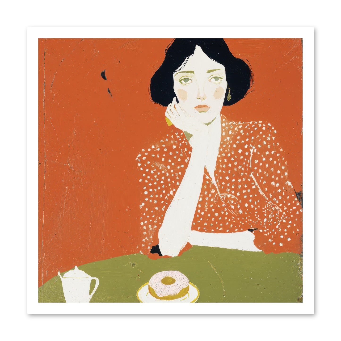 Afternoon Peace -- Paper Print 24x24