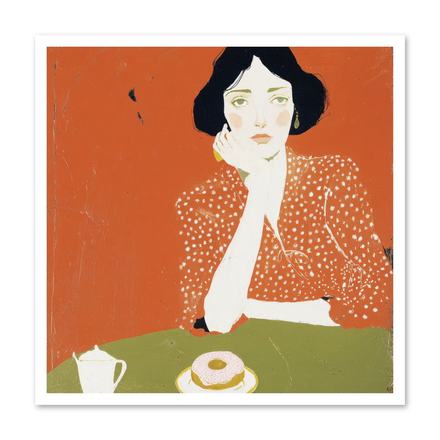 Afternoon Peace -- Paper Print 30x30