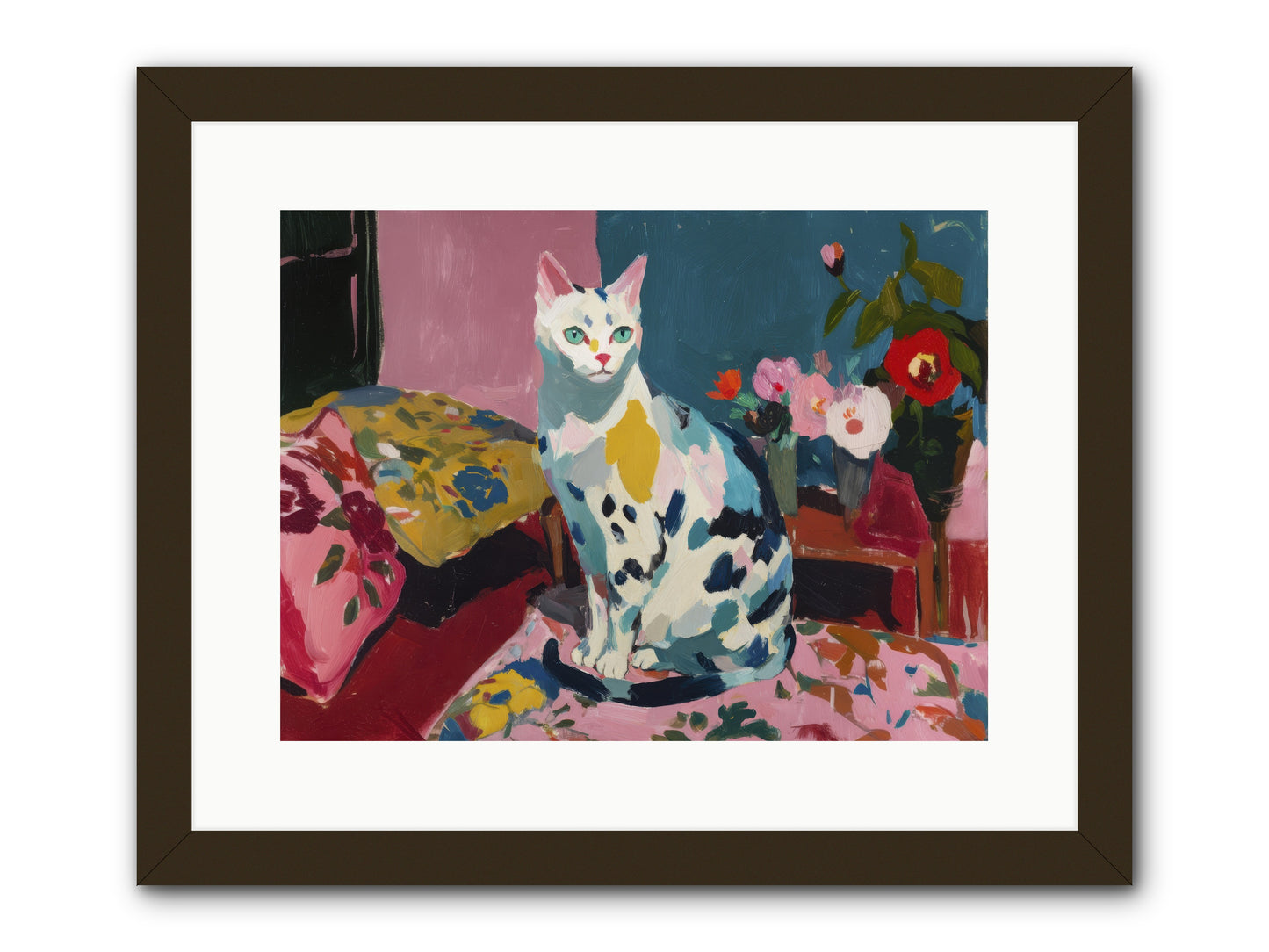 Afternoon Possession -- Framed Print - Black 16x12